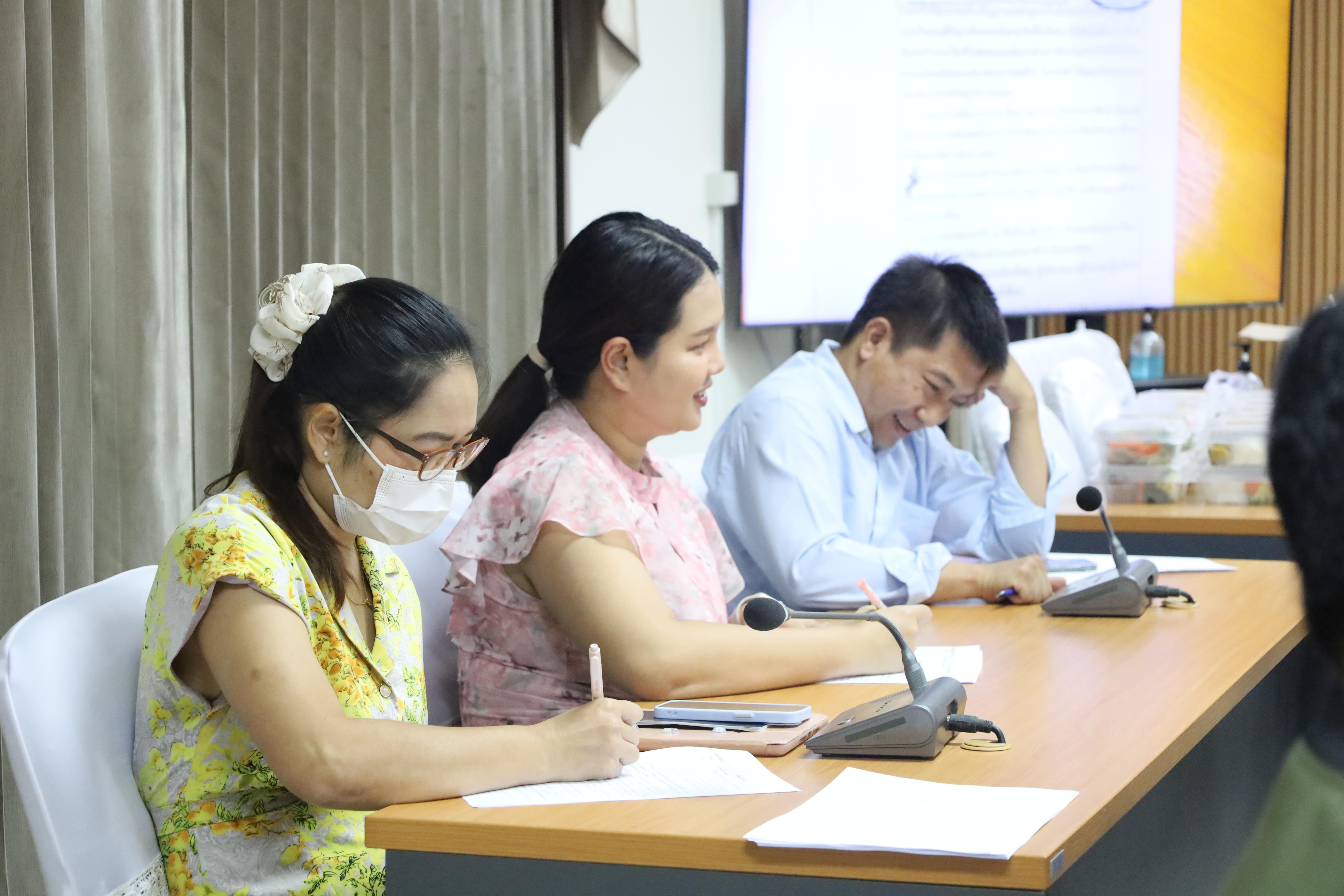 13. การประชุมการปรับแก้หลักสูตรตามข้อเสนอแนะของ สป.อว. และแนวทางการพัฒนาอาจารย์ที่ไม่มีวุฒิทางการศึกษา