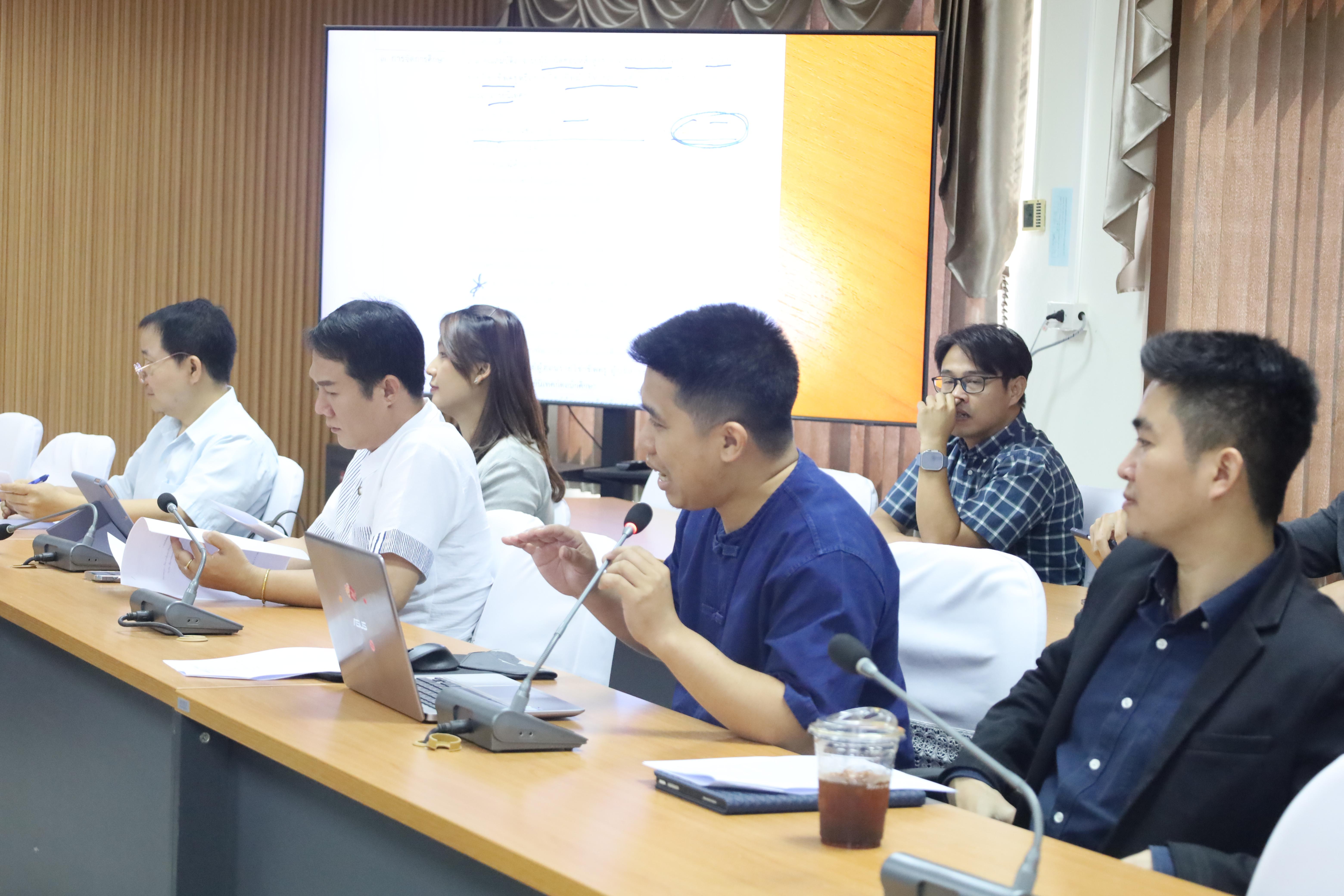 14. การประชุมการปรับแก้หลักสูตรตามข้อเสนอแนะของ สป.อว. และแนวทางการพัฒนาอาจารย์ที่ไม่มีวุฒิทางการศึกษา