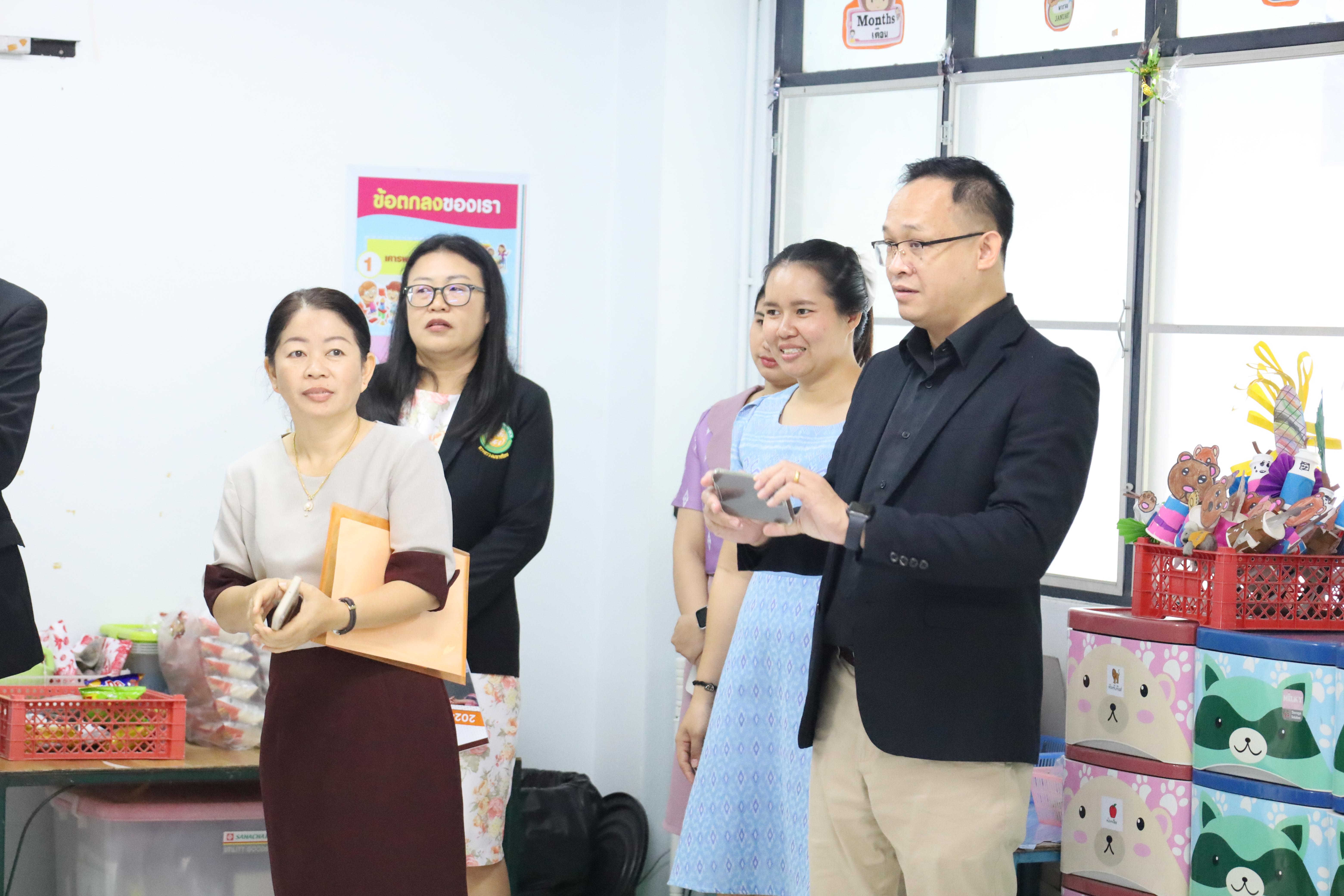 142. การตรวจประเมินคุณภาพการศึกษาโรงเรียนอนุบาลราชภัฏกำแพงเพชร