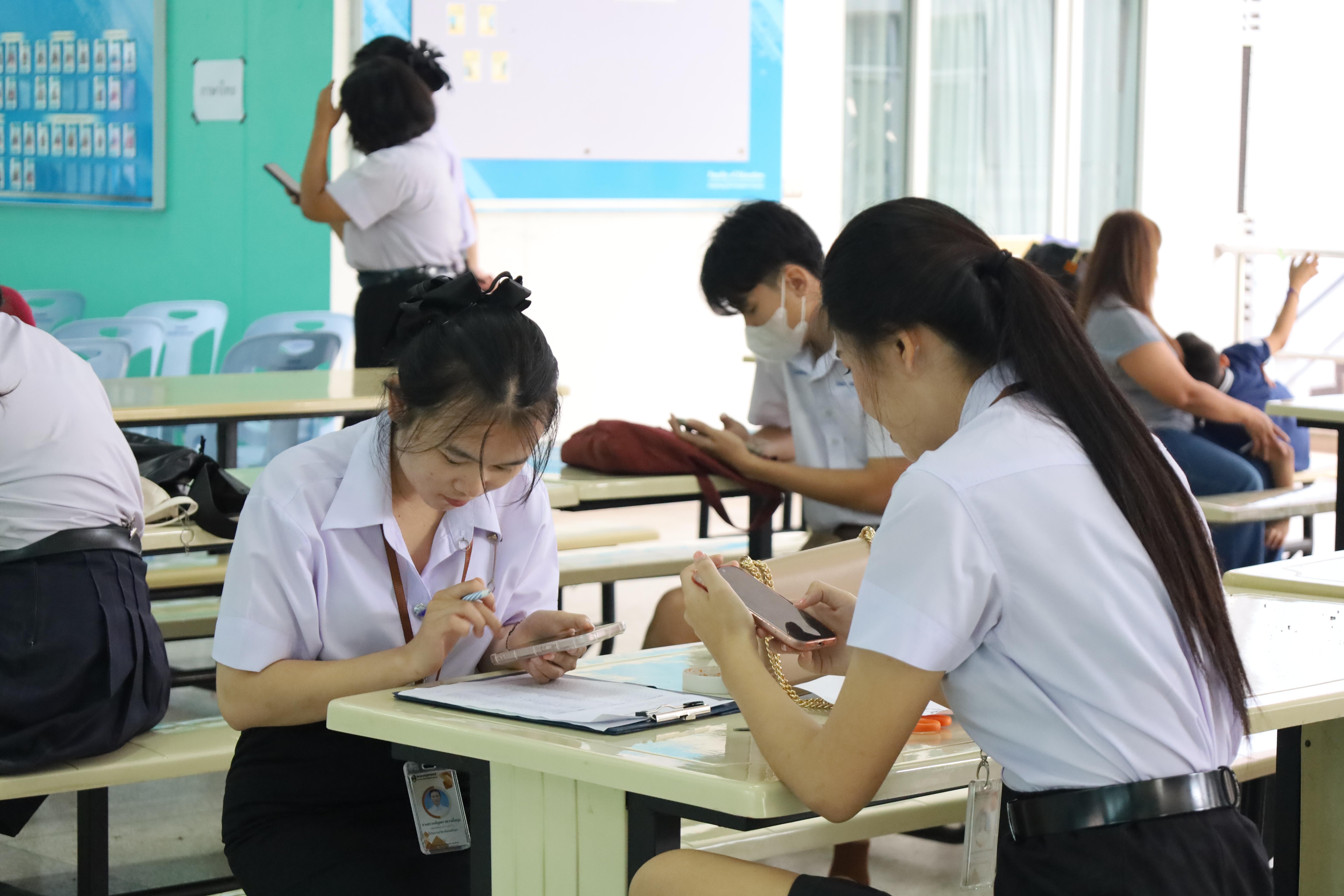 28. บรรยากาศการสอบสัมภาษณ์นักศึกษารอบ 2
