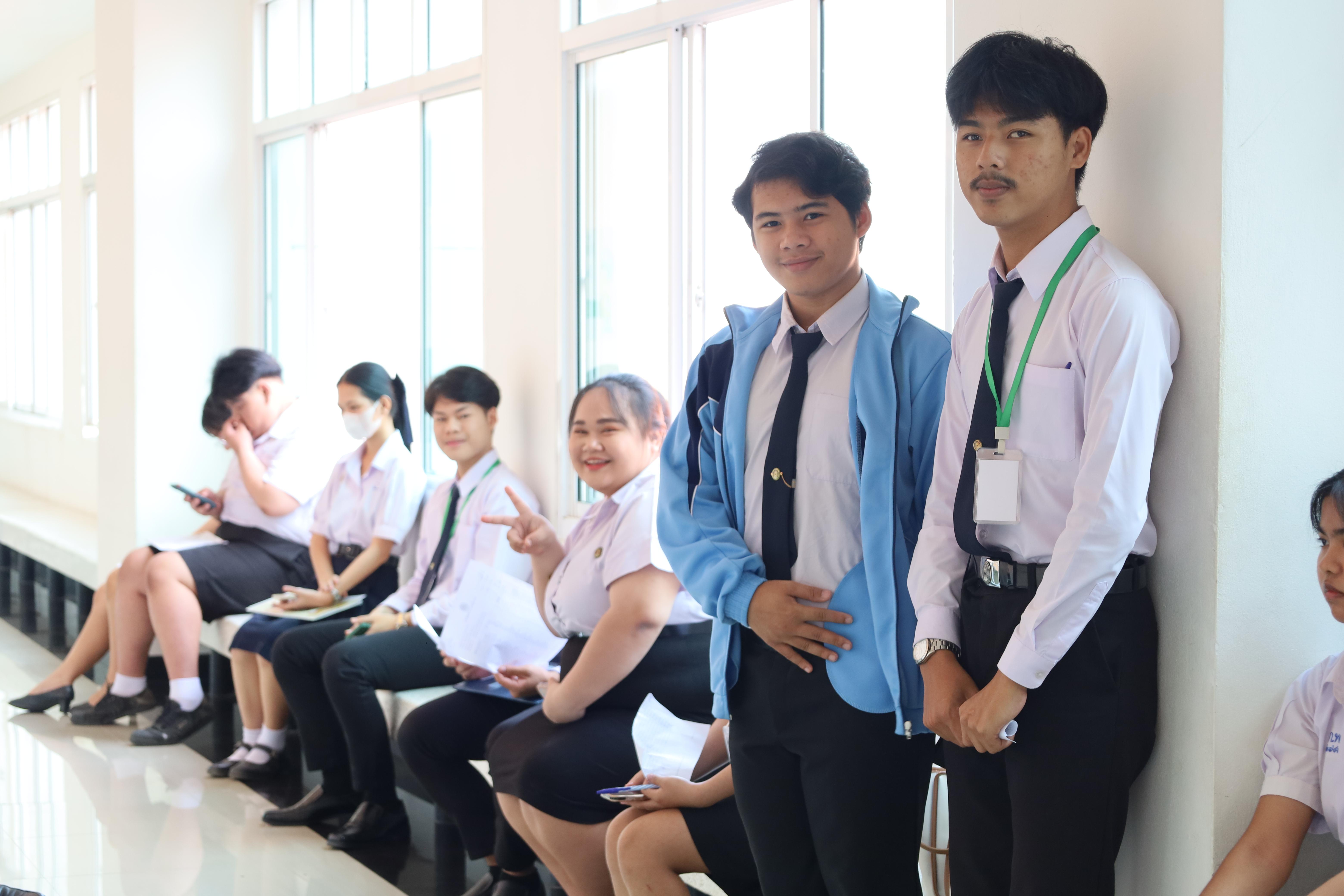 47. บรรยากาศการสอบสัมภาษณ์นักศึกษารอบ 2