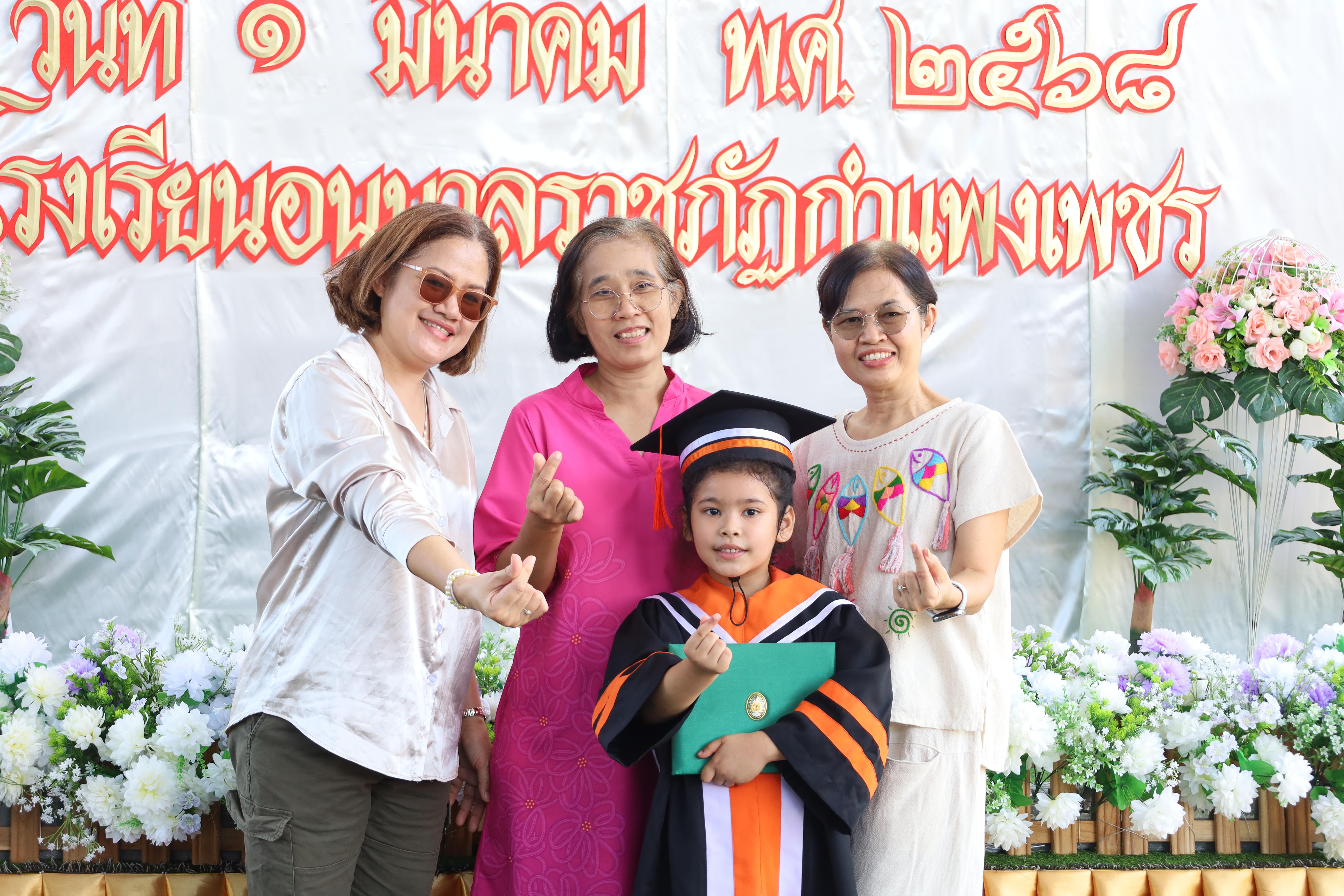 165. กิจกรรมบัณฑิตน้อย โรงเรียนอนุบาลราชภัฏกำแพงเพชร