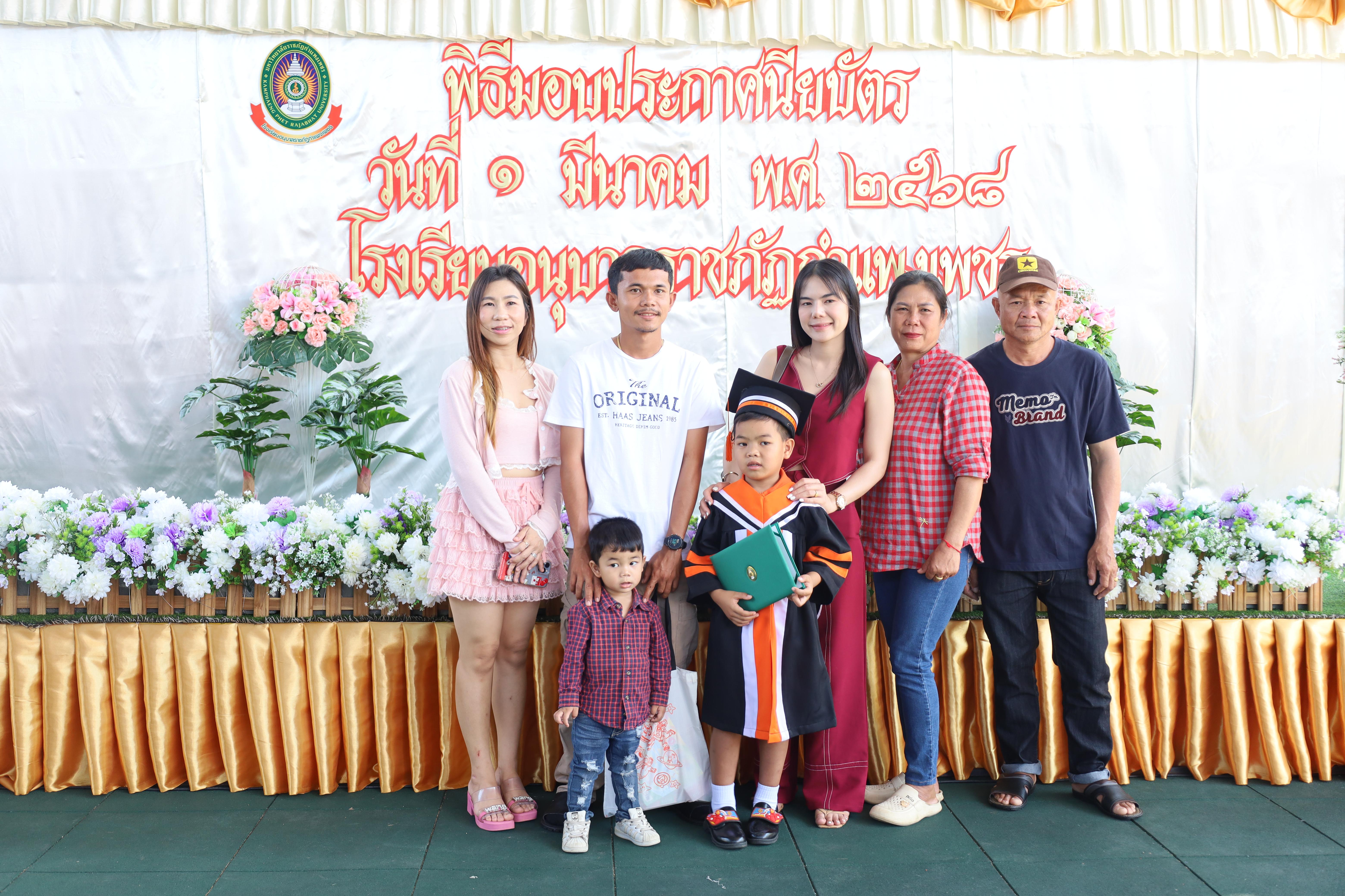 173. กิจกรรมบัณฑิตน้อย โรงเรียนอนุบาลราชภัฏกำแพงเพชร