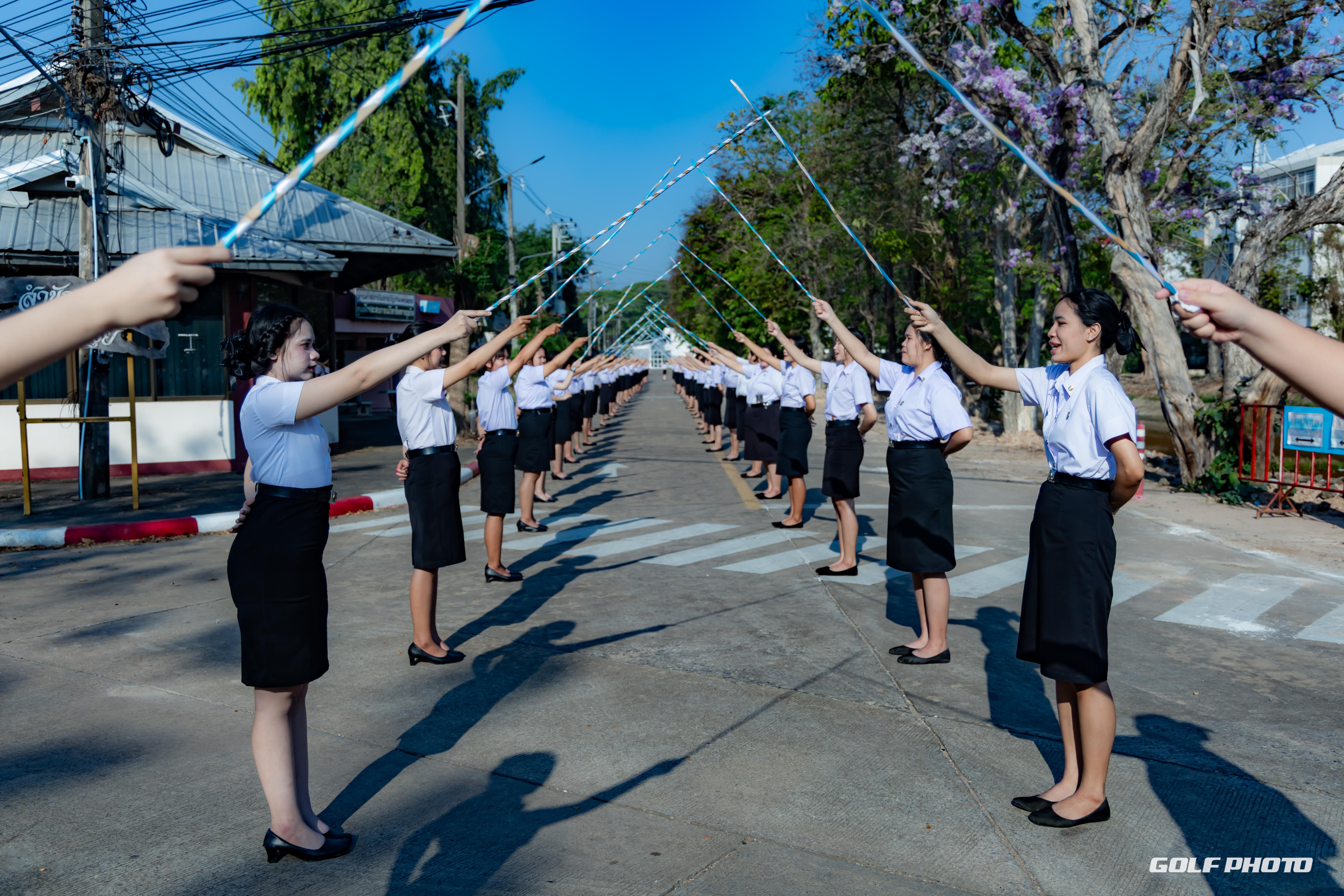 36. ประมวลภาพพิธีปัจฉิมนิเทศนักศึกษาหลักสูตรครุศาสตรบัณฑิต