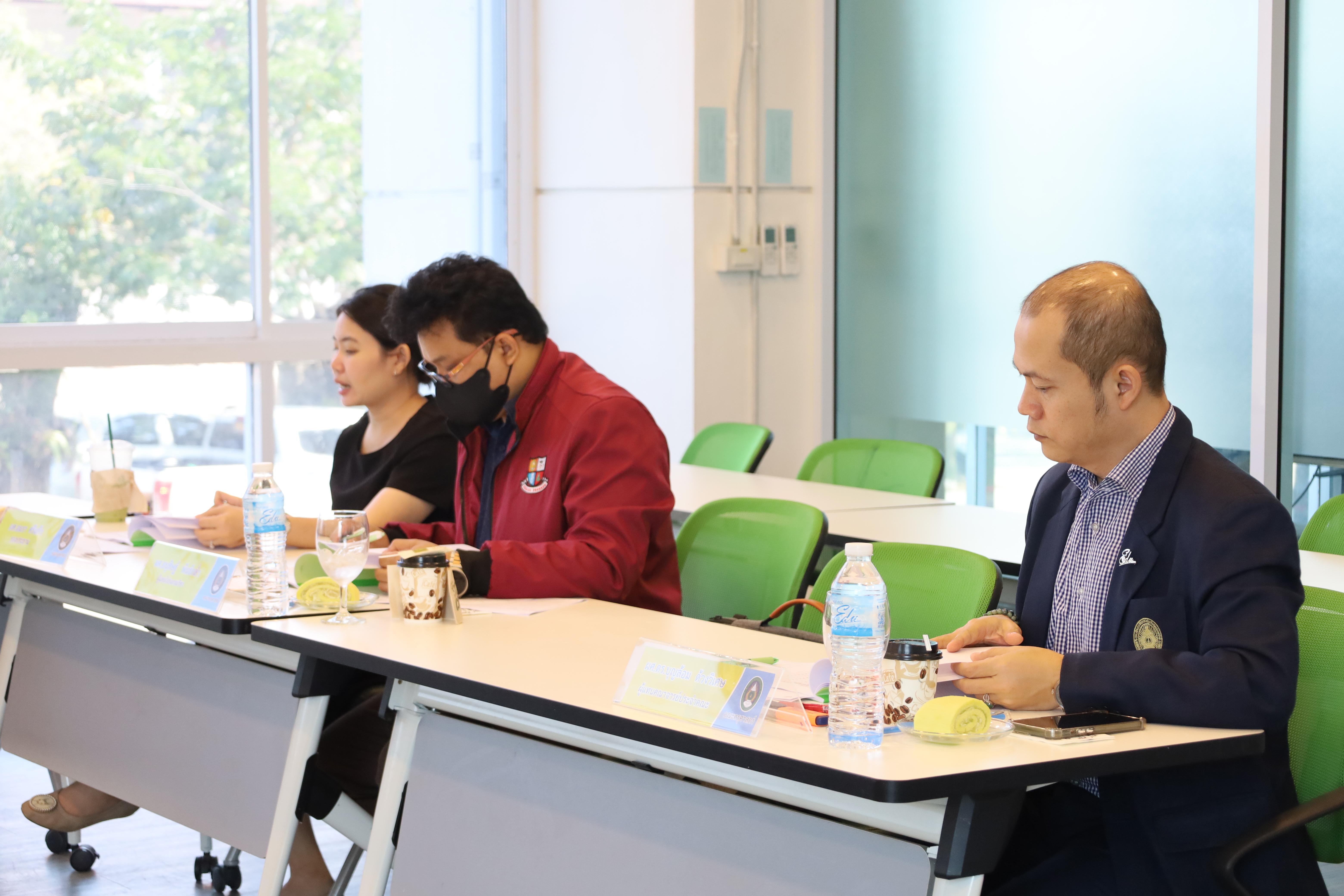 15. การประชุมคณะกรรมการประจำคณะ ครั้งที่4 ปีการศึกษา 2567