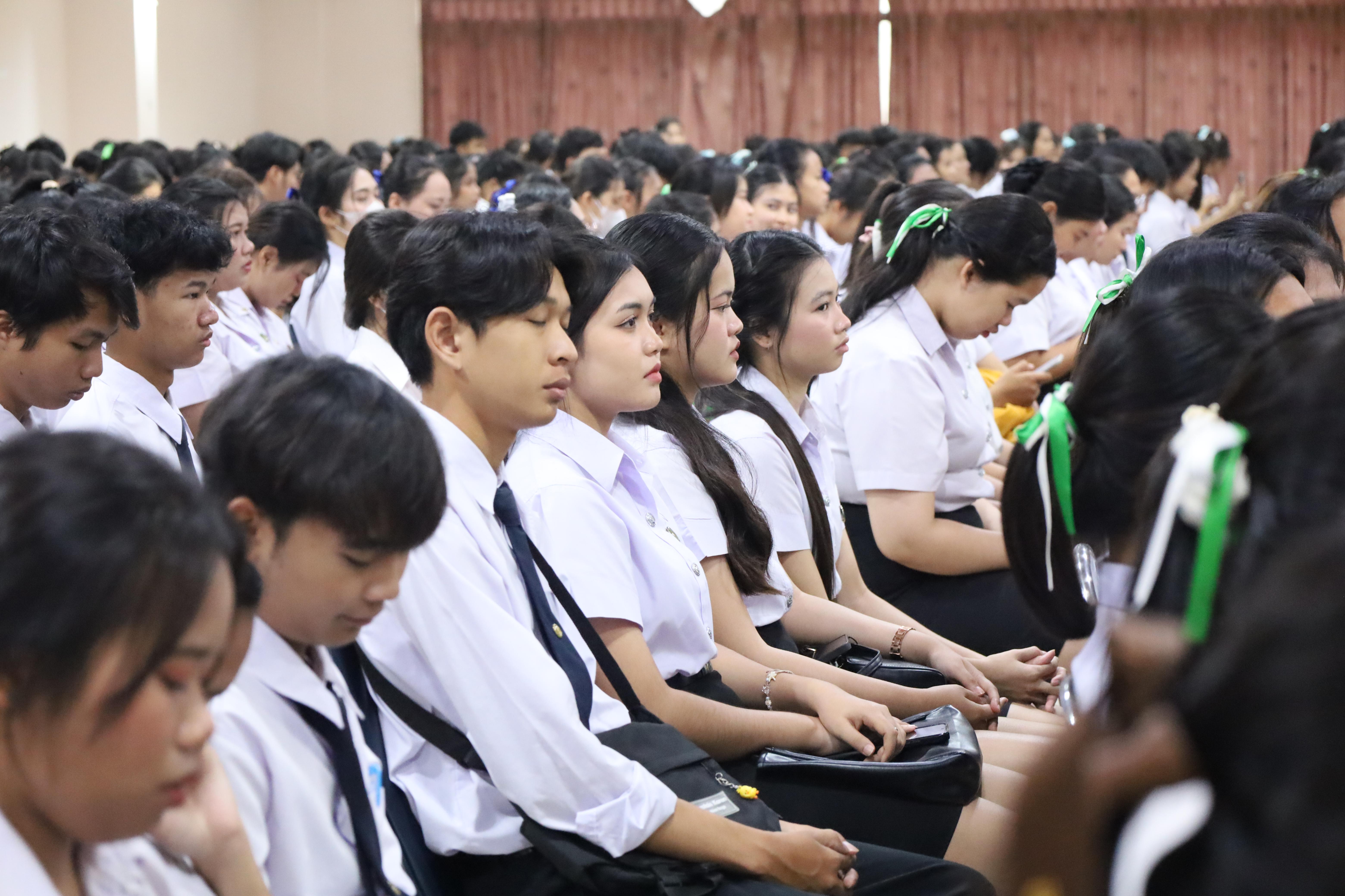 22. กิจกรรมอบรมพัฒนาทักษะนักศึกษาตามฐานสมรรถนะ ชั้นปีที่ 1 (ครูดี)