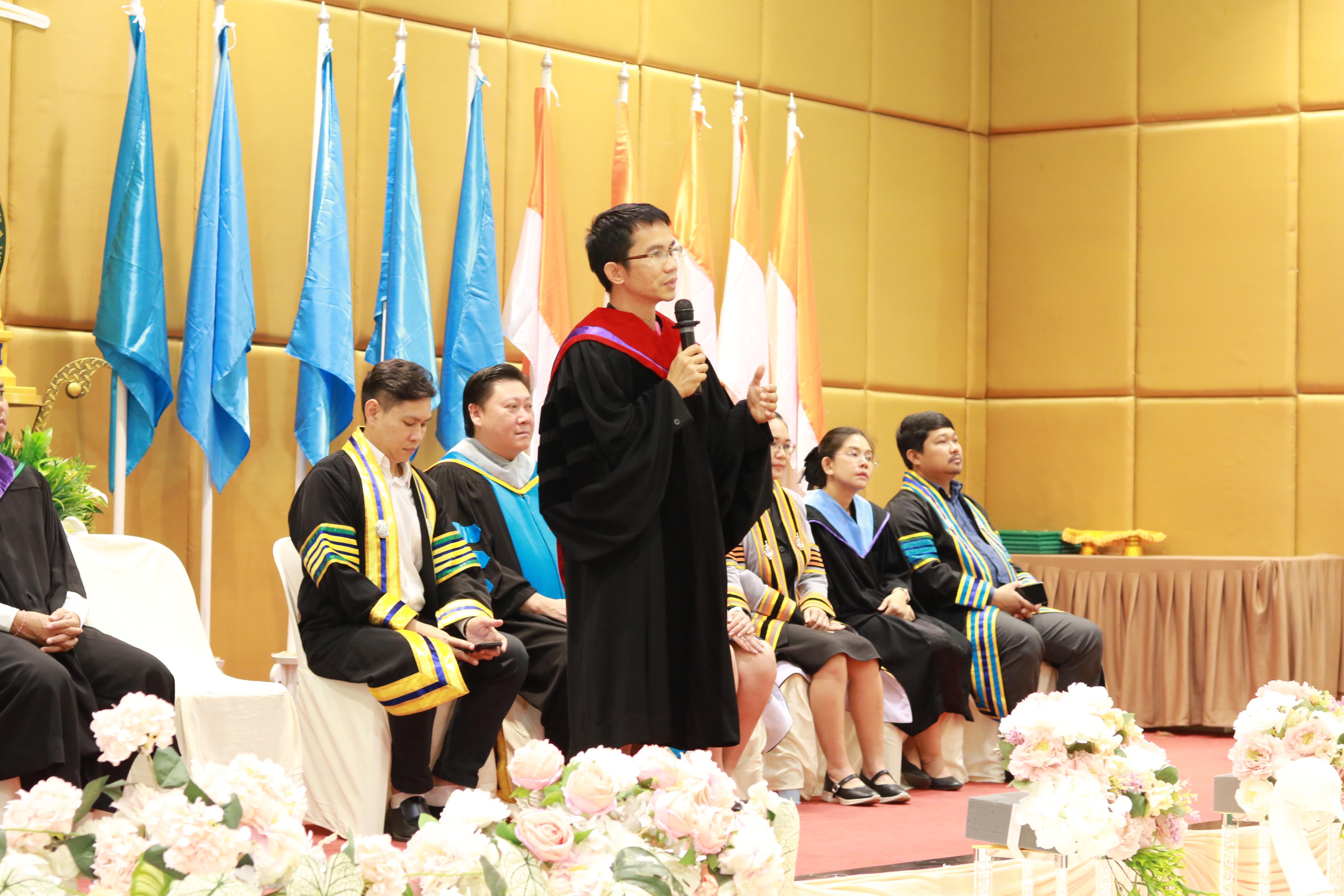 307. พิธีปัจฉิมนิเทศนักศึกษาหลักสูตรประกาศนียบัตรบัณฑิต สาขาวิชาชีพครู ประจำปีการศึกษา 2567