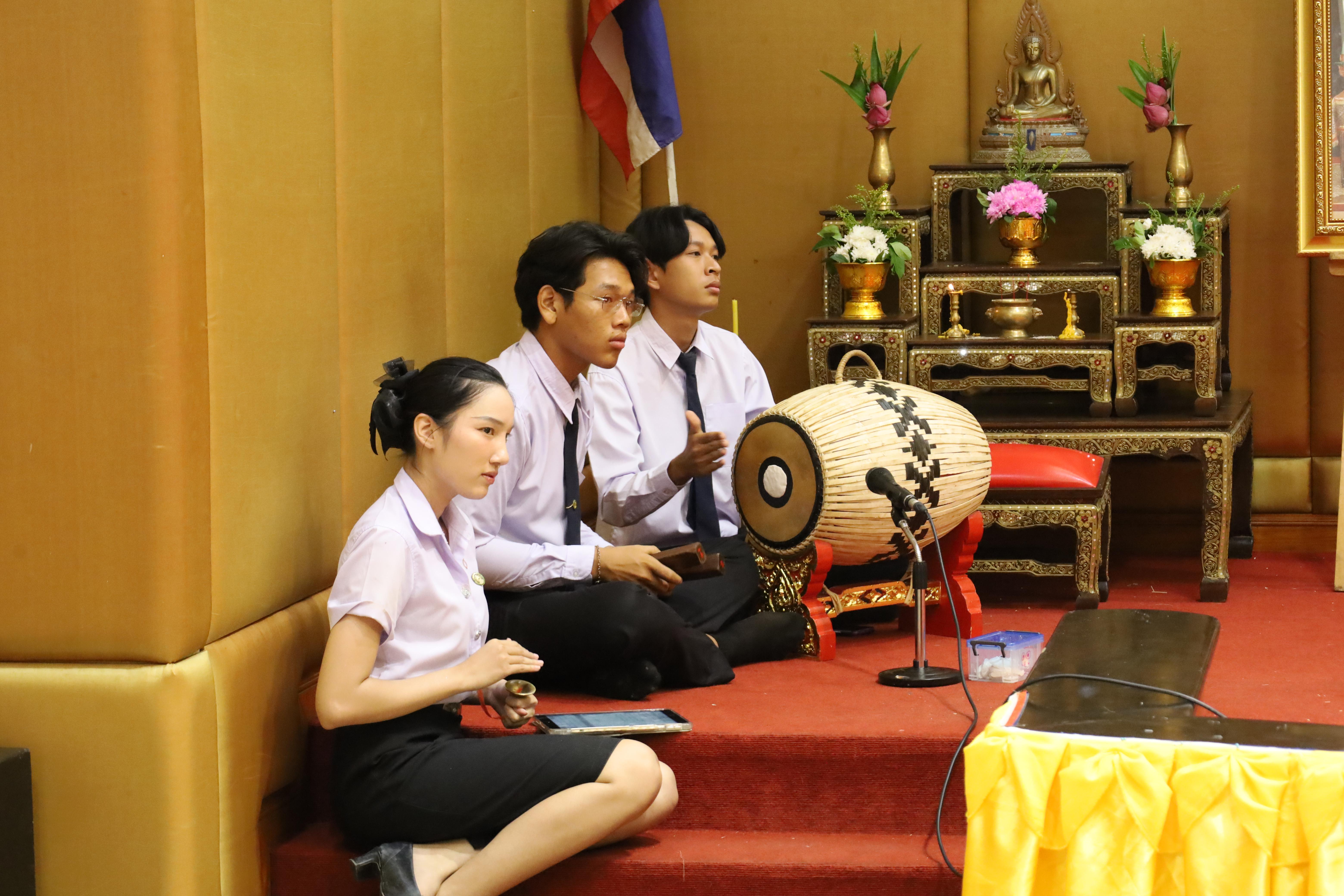 52. ละครชาดกอดีตชาติขององค์สมเด็จพระสัมมาสัมพุทธเจ้า ของนักศึกษาโปรแกรมวิชาสังคมศึกษา