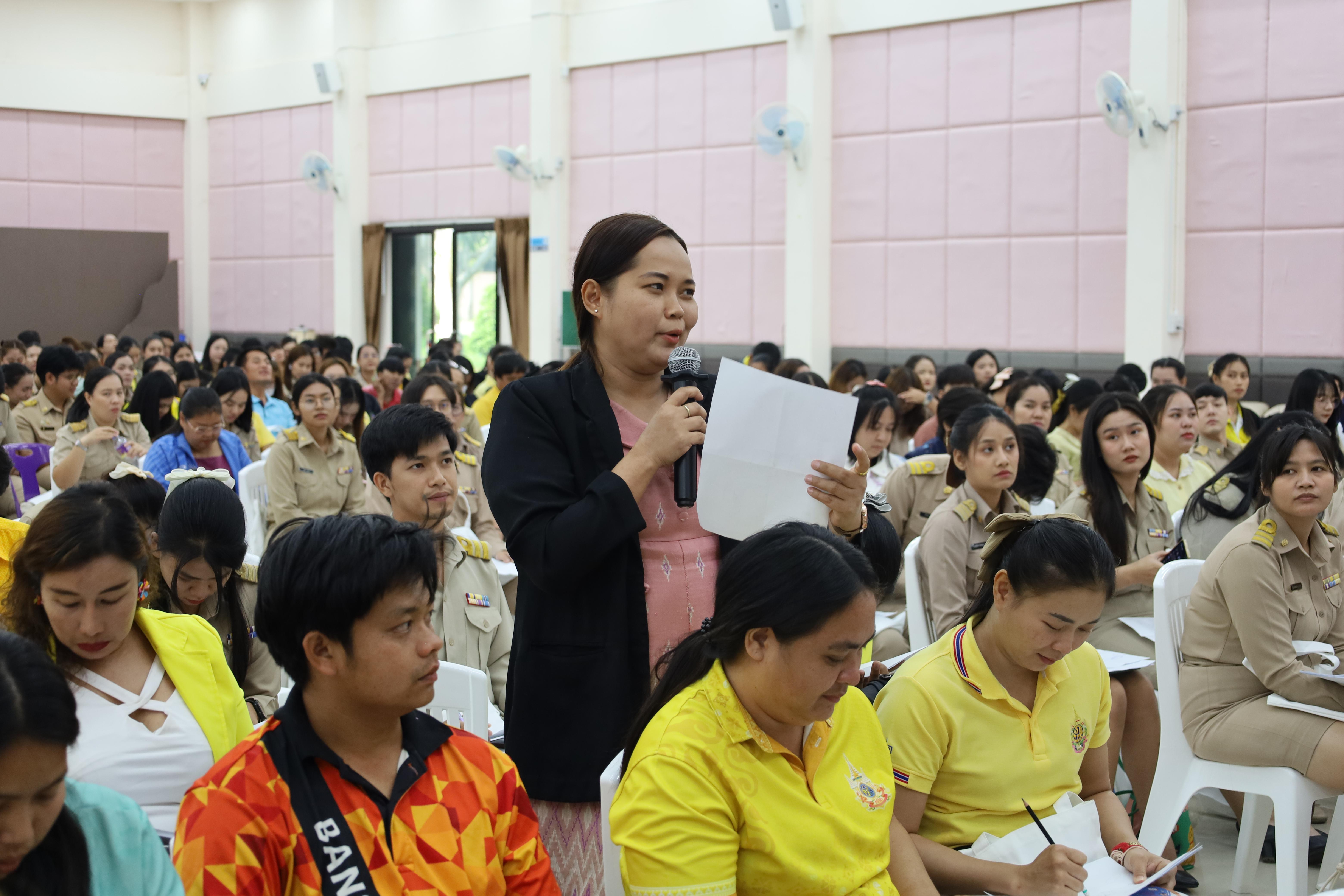 157. การอบรมเชิงปฏิบัติการพัฒนาจิตวิญญาณและจรรยาบรรณวิชาชีพครู