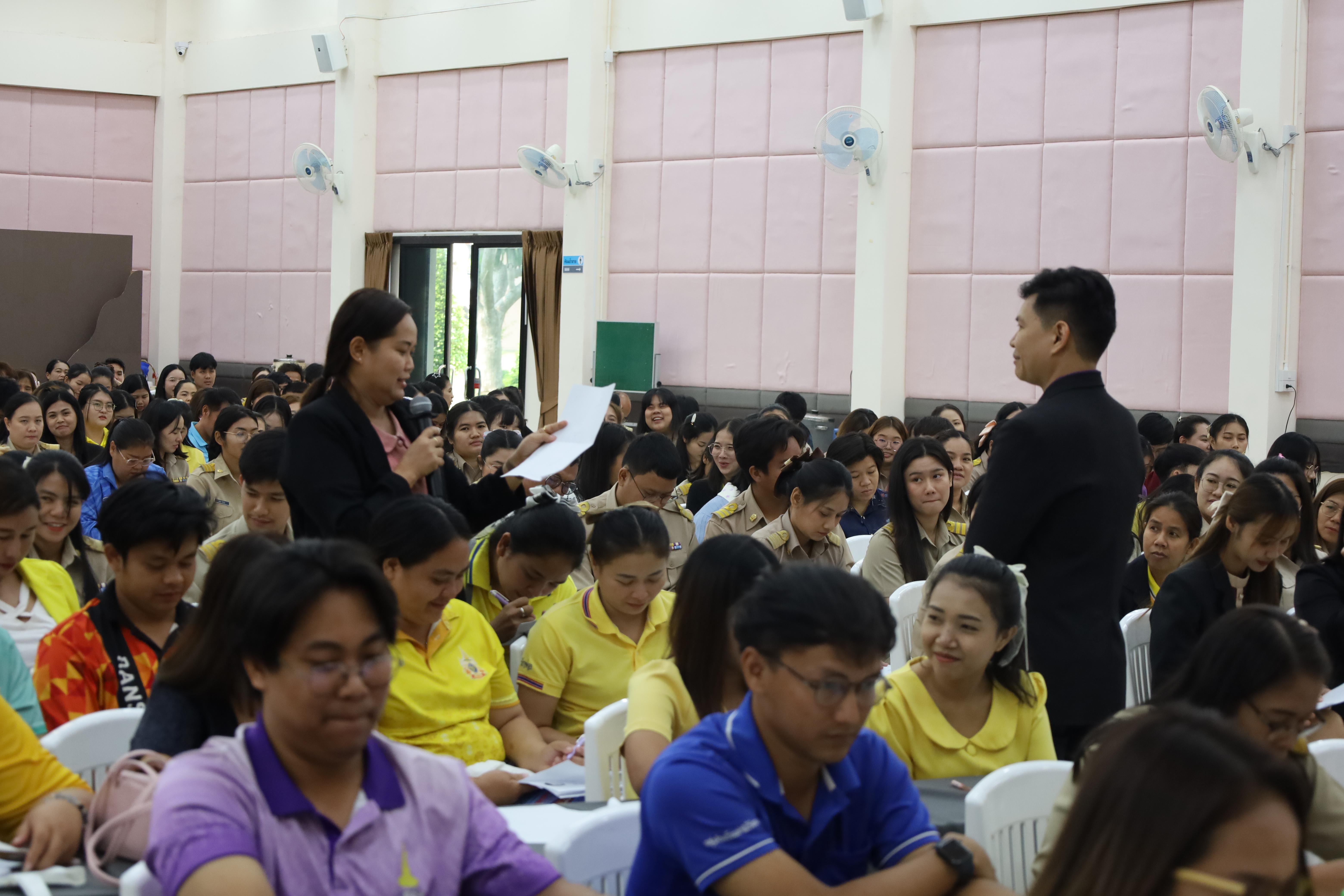 158. การอบรมเชิงปฏิบัติการพัฒนาจิตวิญญาณและจรรยาบรรณวิชาชีพครู