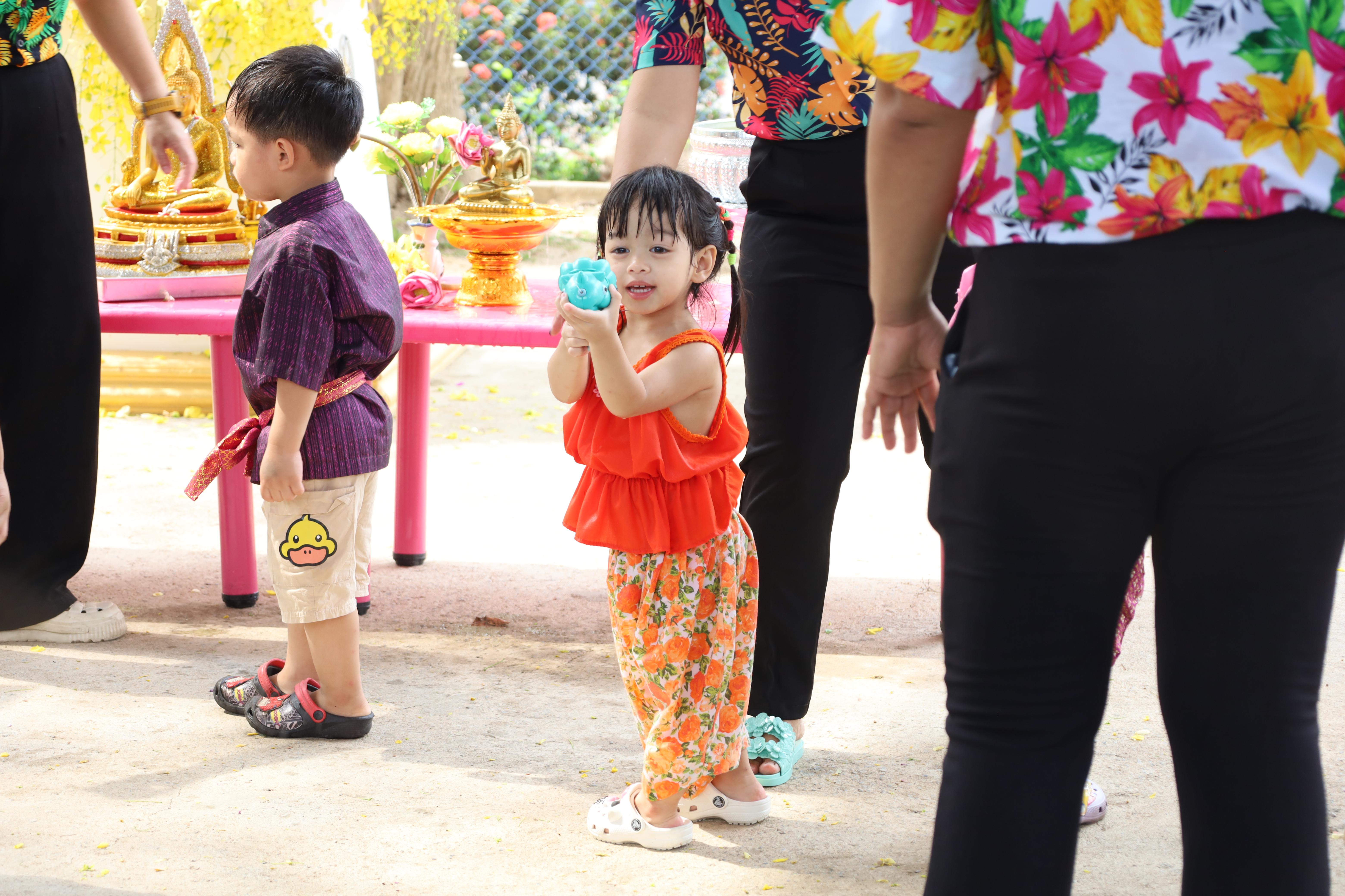 117. กิจกรรมวันสงกรานต์โรงเรียนอนุบาลราชภัฏกำแพงเพชร ปีการศึกษา 2567