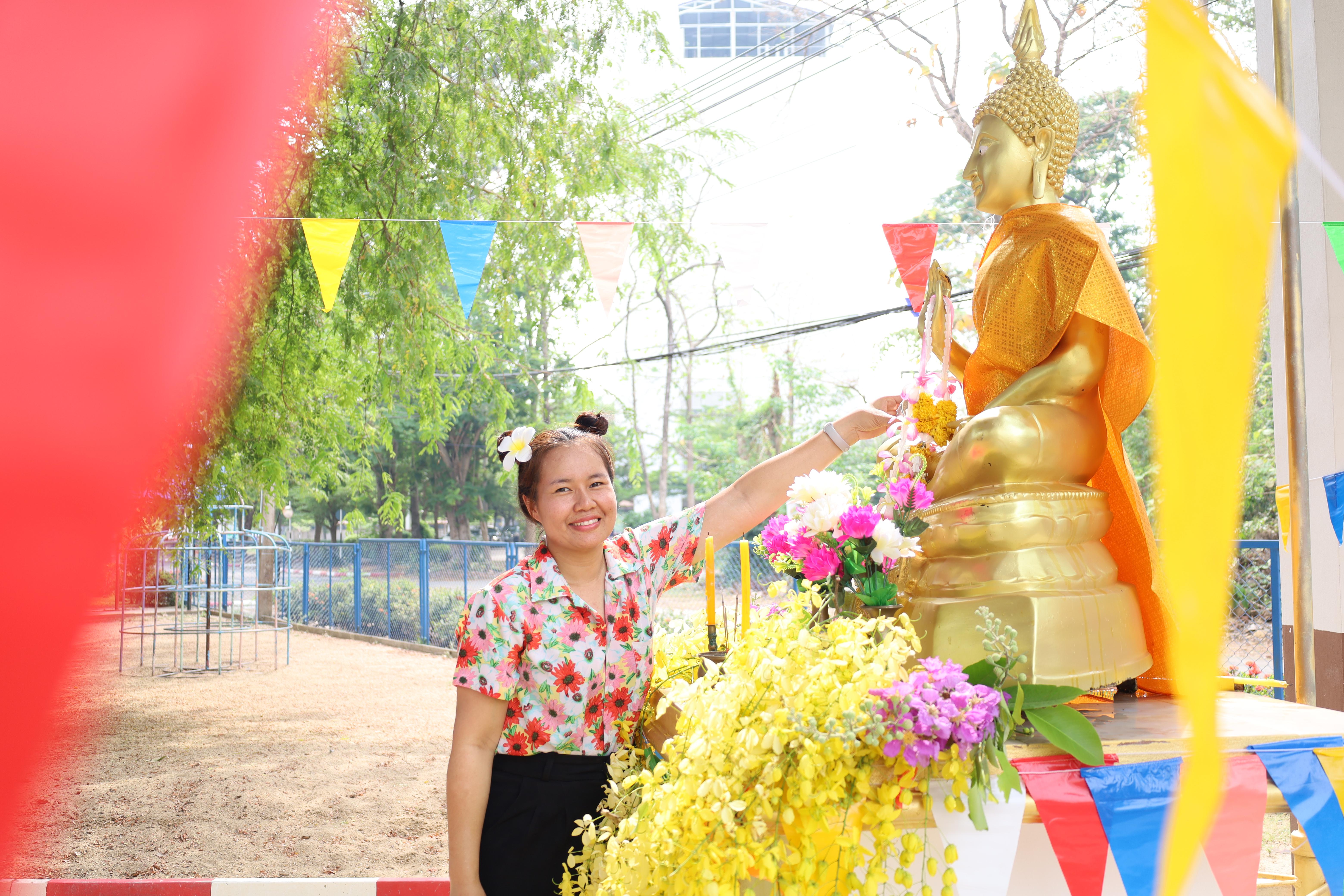 154. กิจกรรมวันสงกรานต์โรงเรียนอนุบาลราชภัฏกำแพงเพชร ปีการศึกษา 2567