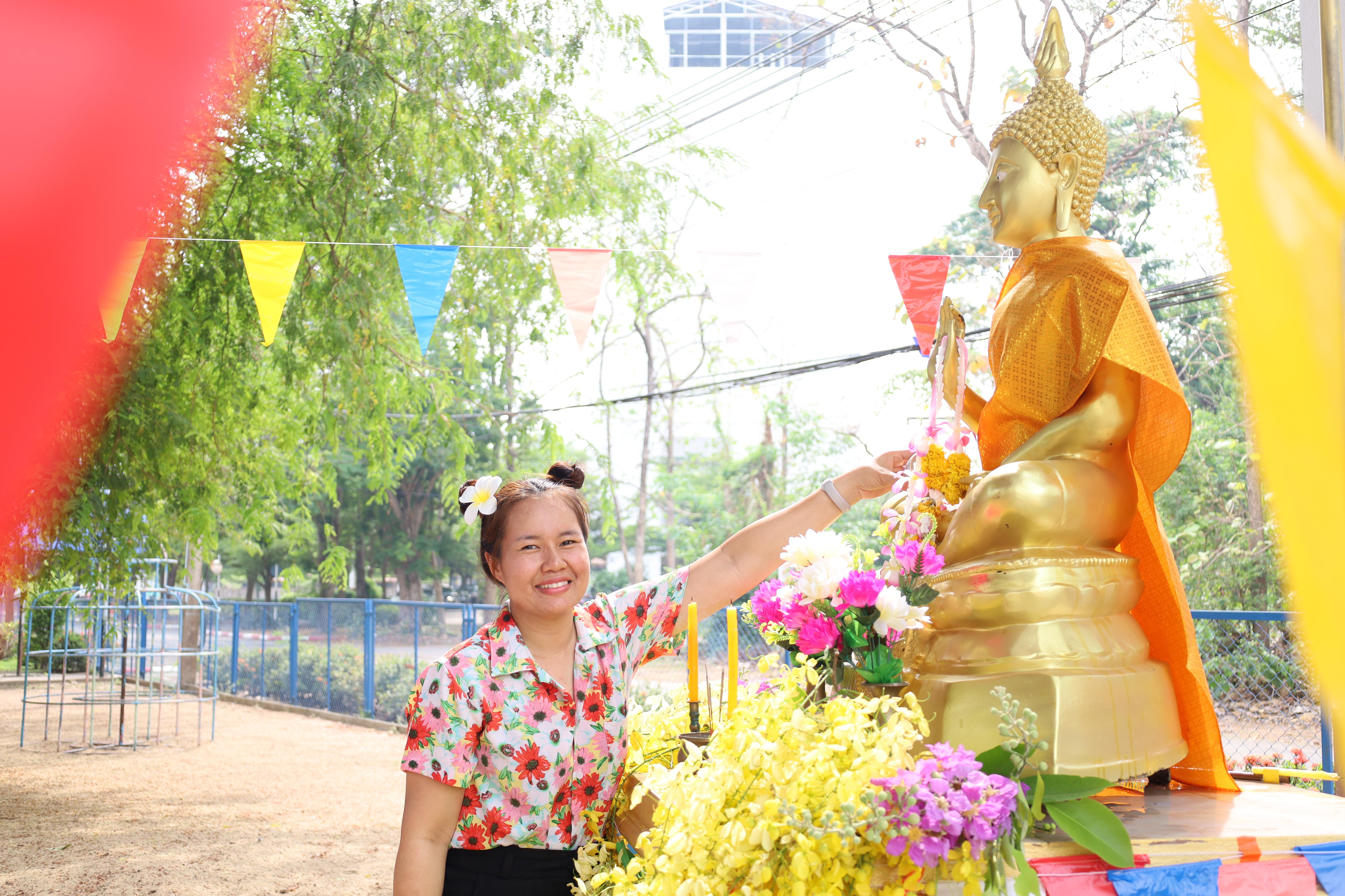 155. กิจกรรมวันสงกรานต์โรงเรียนอนุบาลราชภัฏกำแพงเพชร ปีการศึกษา 2567