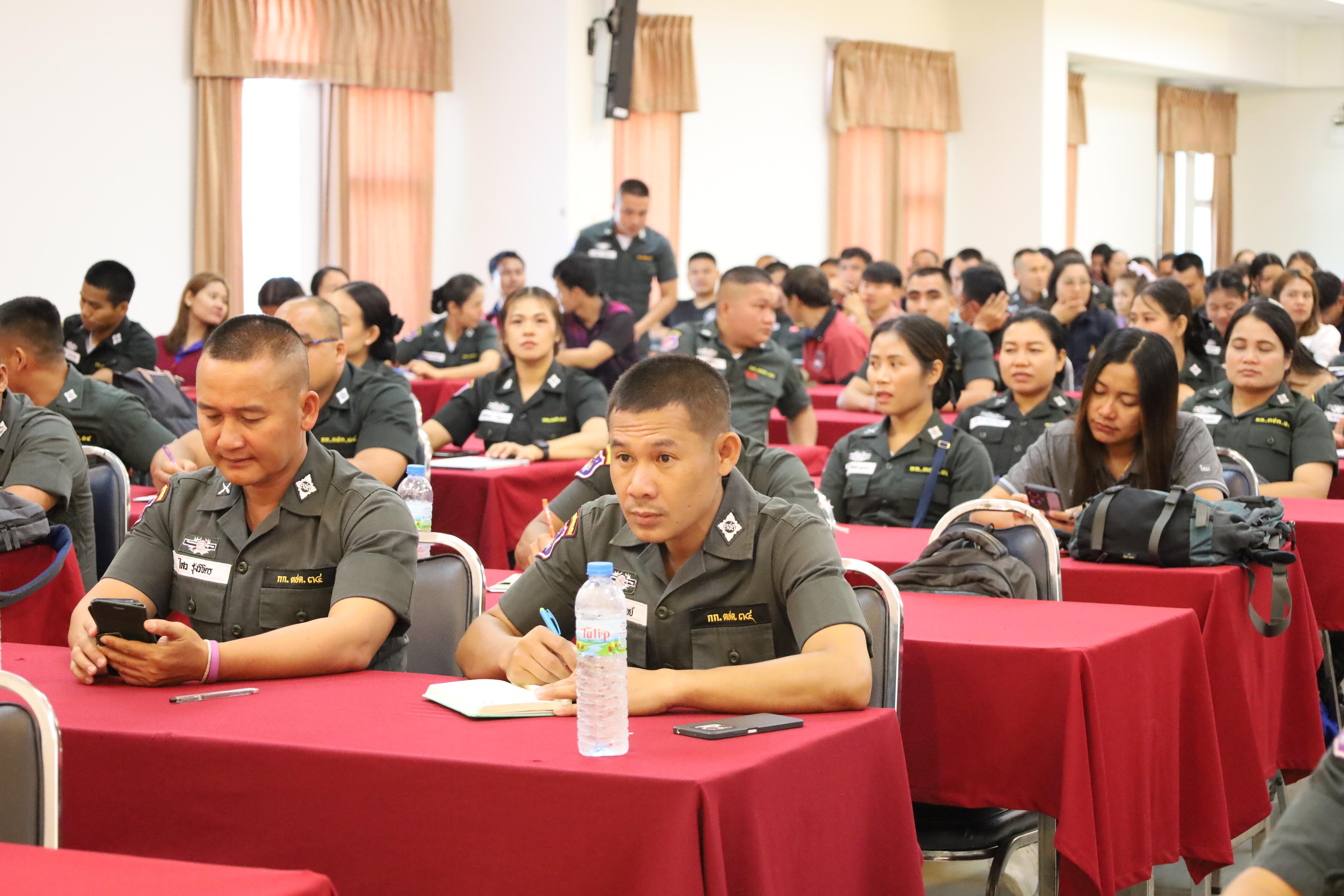 10. การอบรมพัฒนาศักยภาพครูโรงเรียนตำรวจตระเวนชายแดน ประจำปีงบประมาณ2568