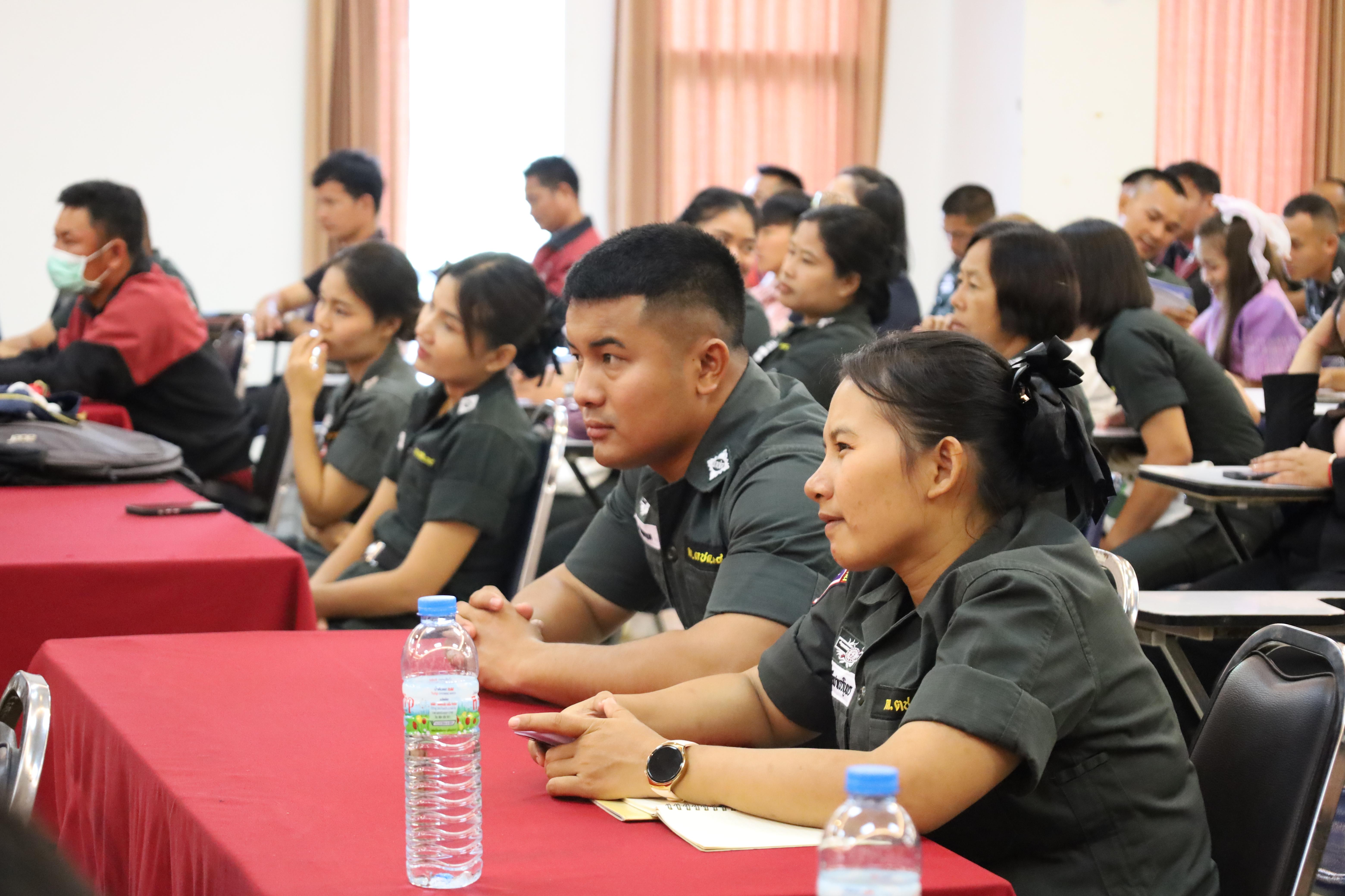20. การอบรมพัฒนาศักยภาพครูโรงเรียนตำรวจตระเวนชายแดน ประจำปีงบประมาณ2568