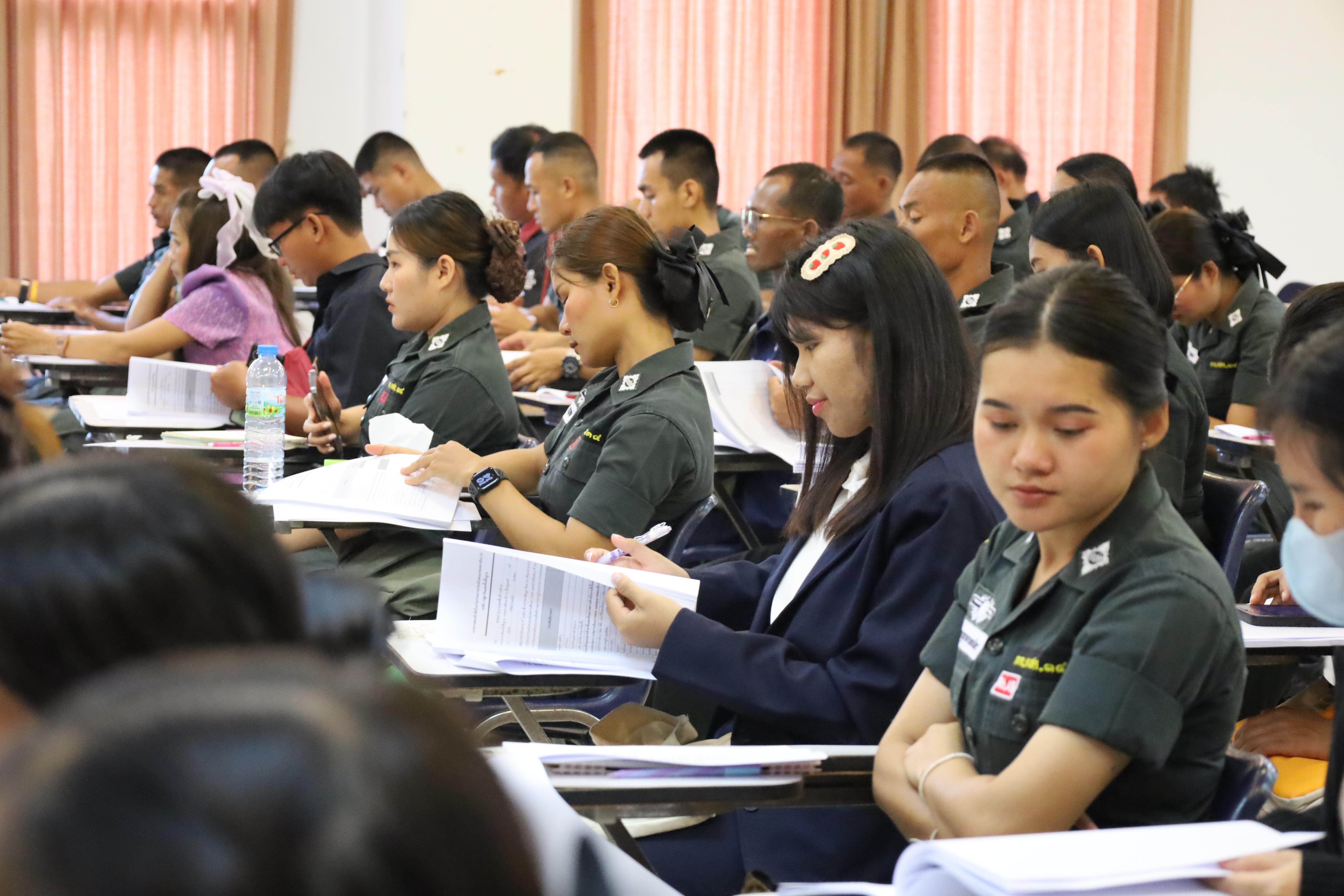 72. การอบรมพัฒนาศักยภาพครูโรงเรียนตำรวจตระเวนชายแดน ประจำปีงบประมาณ2568