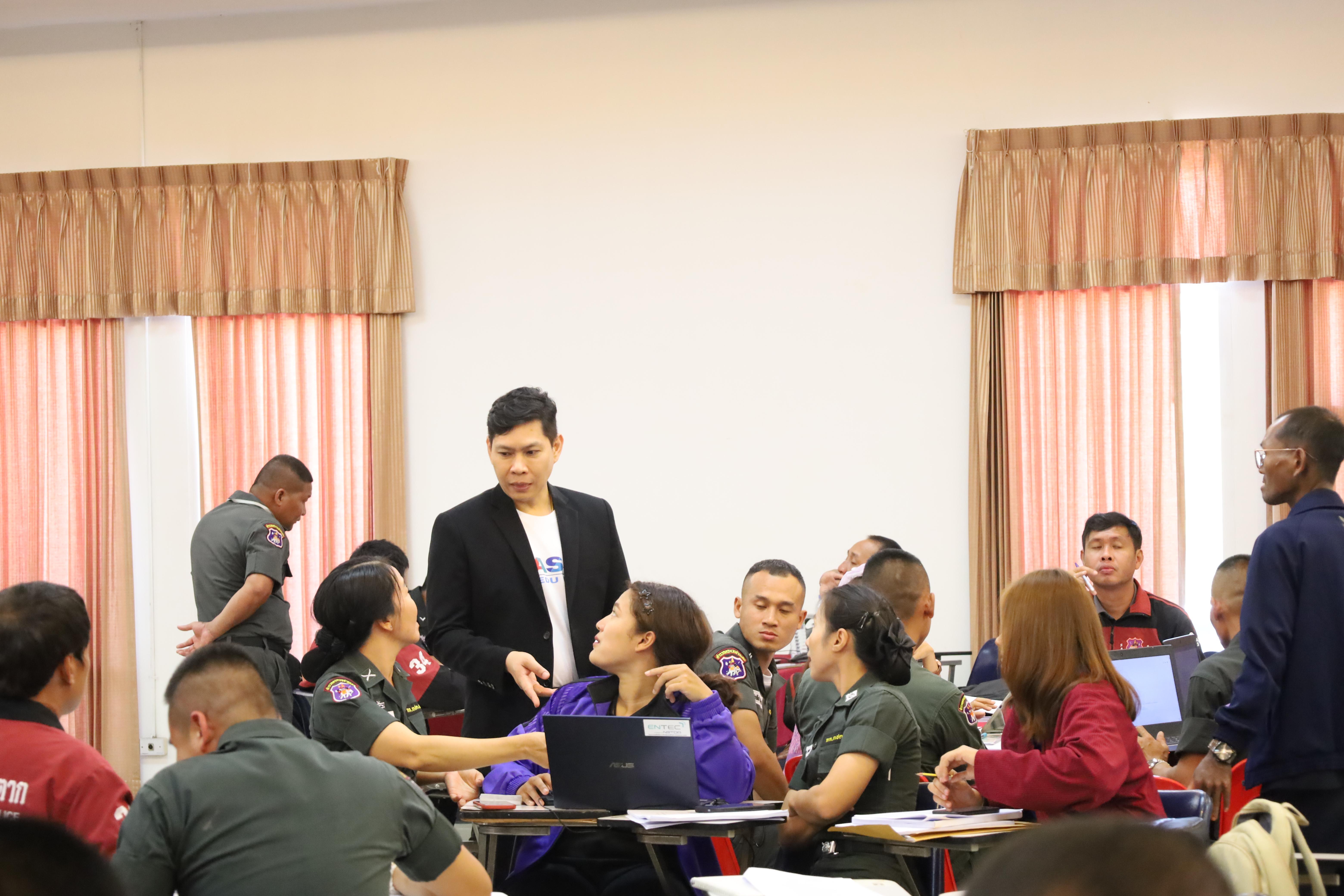 107. การอบรมพัฒนาศักยภาพครูโรงเรียนตำรวจตระเวนชายแดน ประจำปีงบประมาณ2568