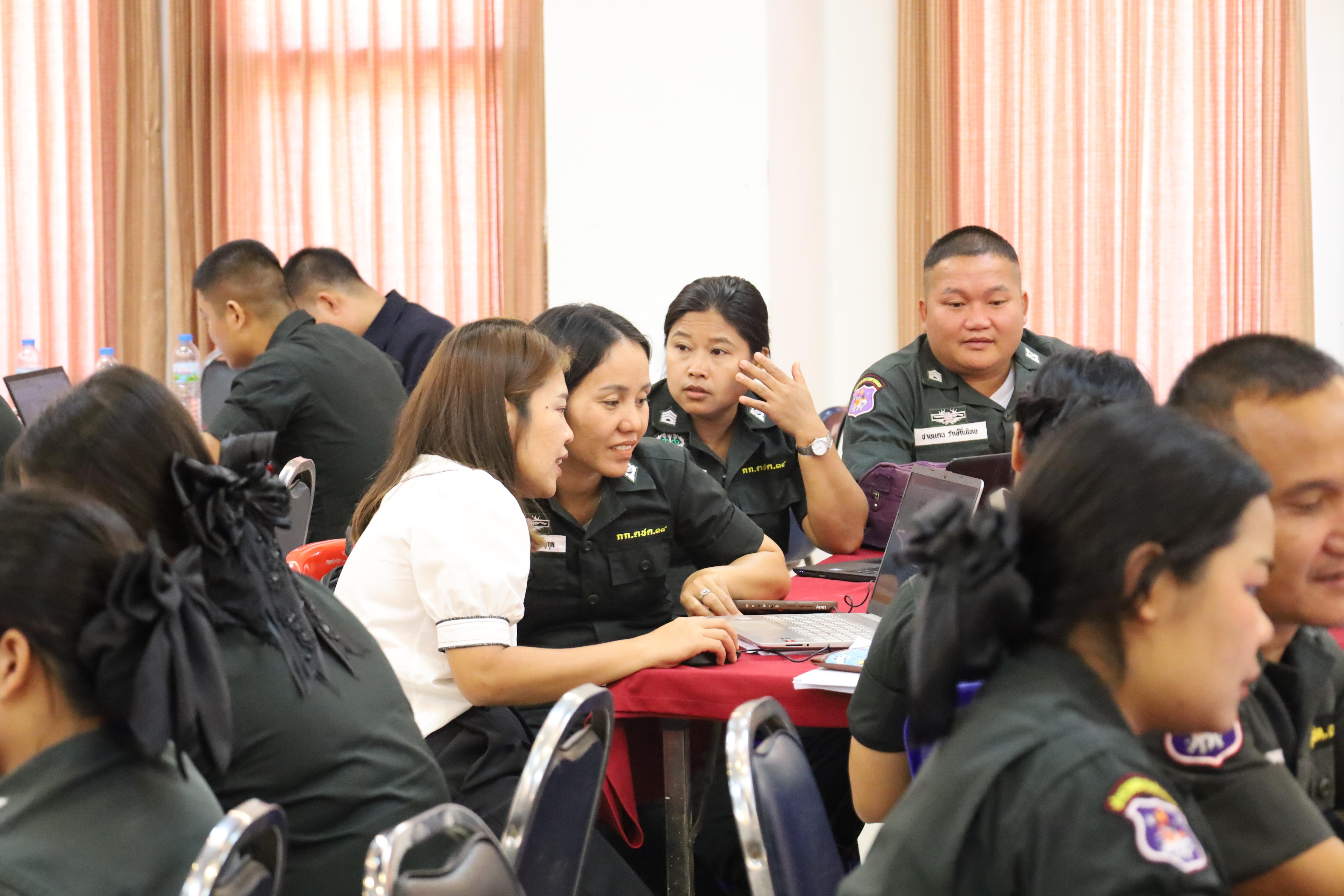 121. การอบรมพัฒนาศักยภาพครูโรงเรียนตำรวจตระเวนชายแดน ประจำปีงบประมาณ2568