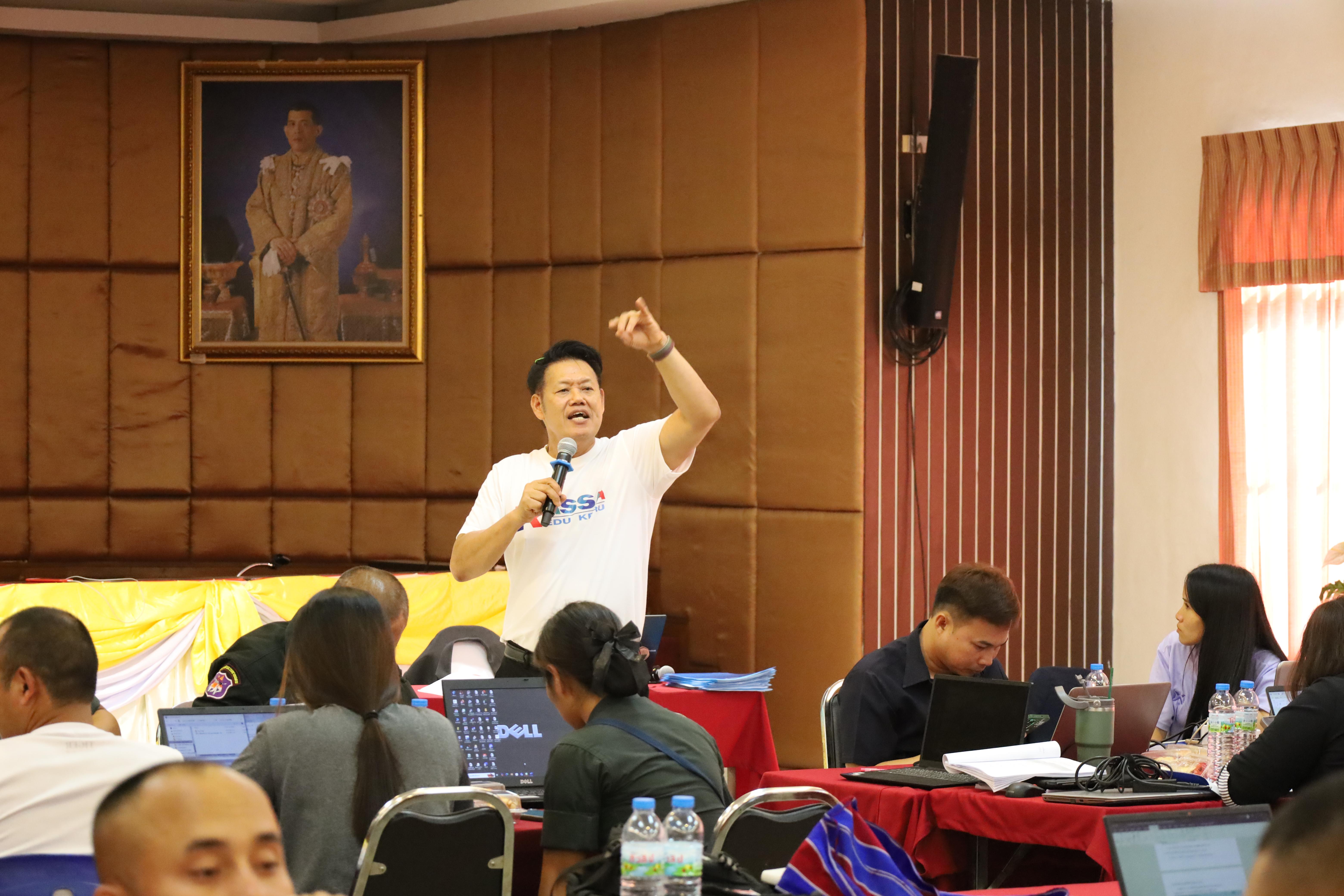 186. การอบรมพัฒนาศักยภาพครูโรงเรียนตำรวจตระเวนชายแดน ประจำปีงบประมาณ2568