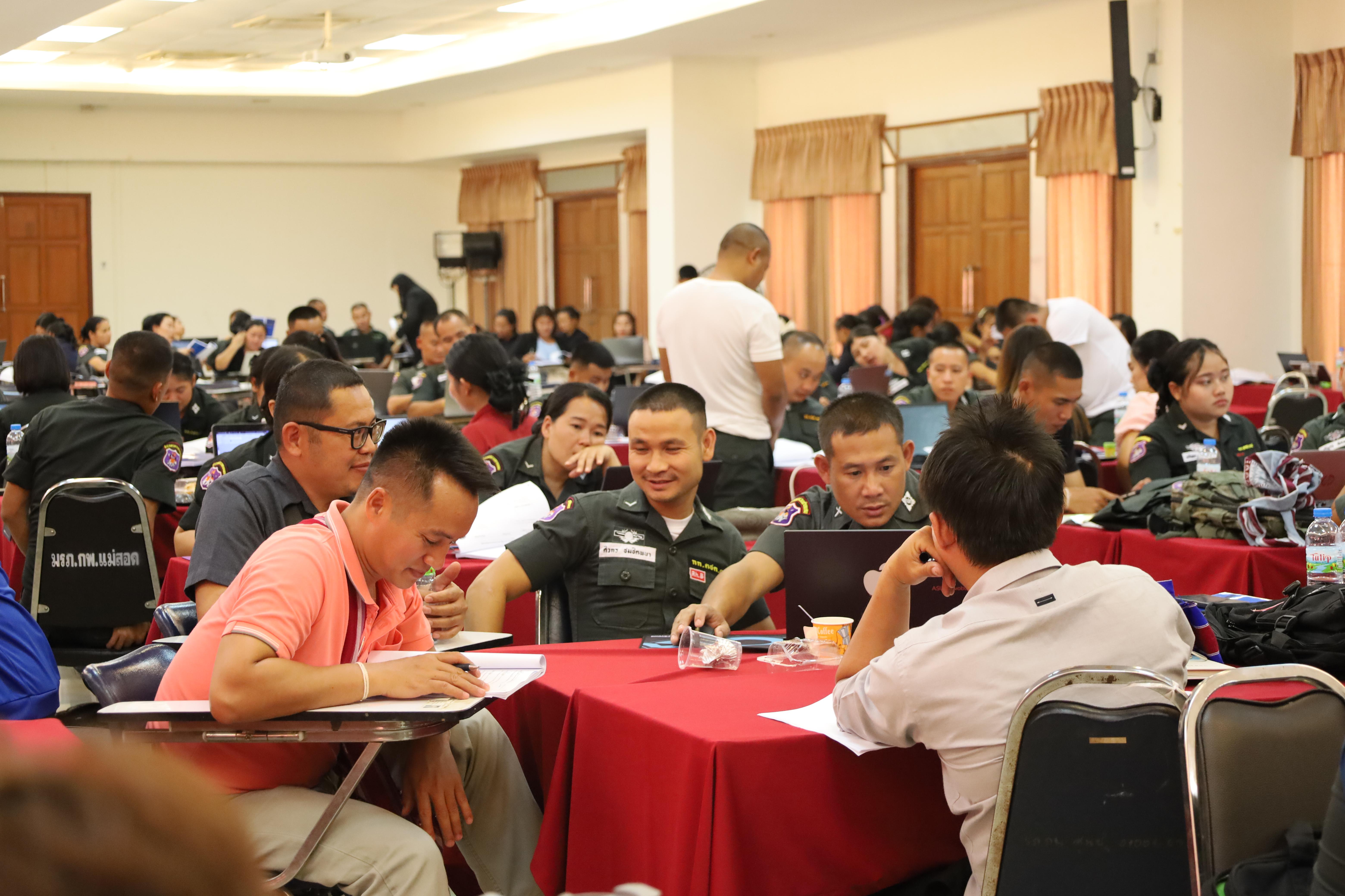 195. การอบรมพัฒนาศักยภาพครูโรงเรียนตำรวจตระเวนชายแดน ประจำปีงบประมาณ2568