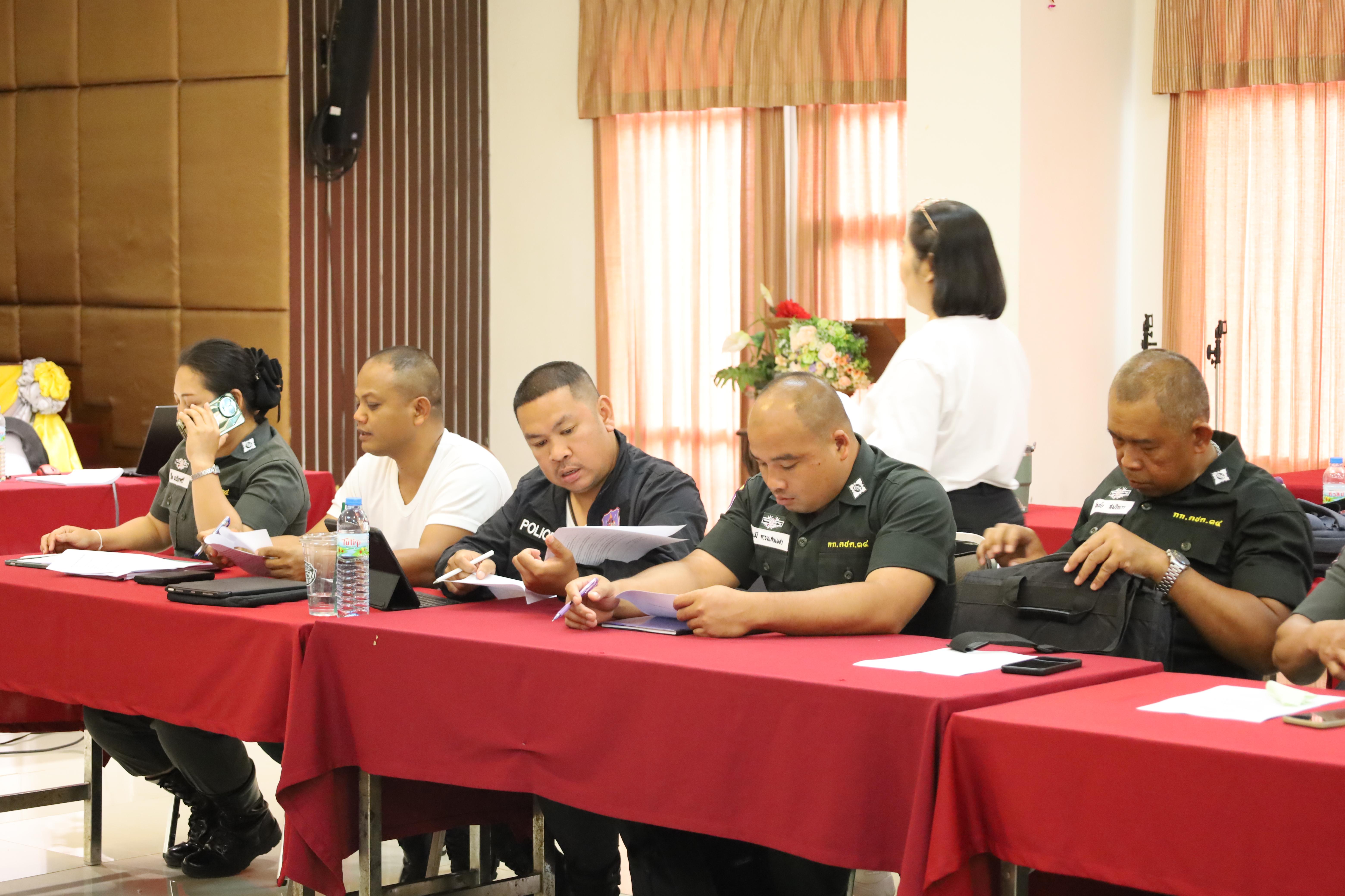 216. การอบรมพัฒนาศักยภาพครูโรงเรียนตำรวจตระเวนชายแดน ประจำปีงบประมาณ2568