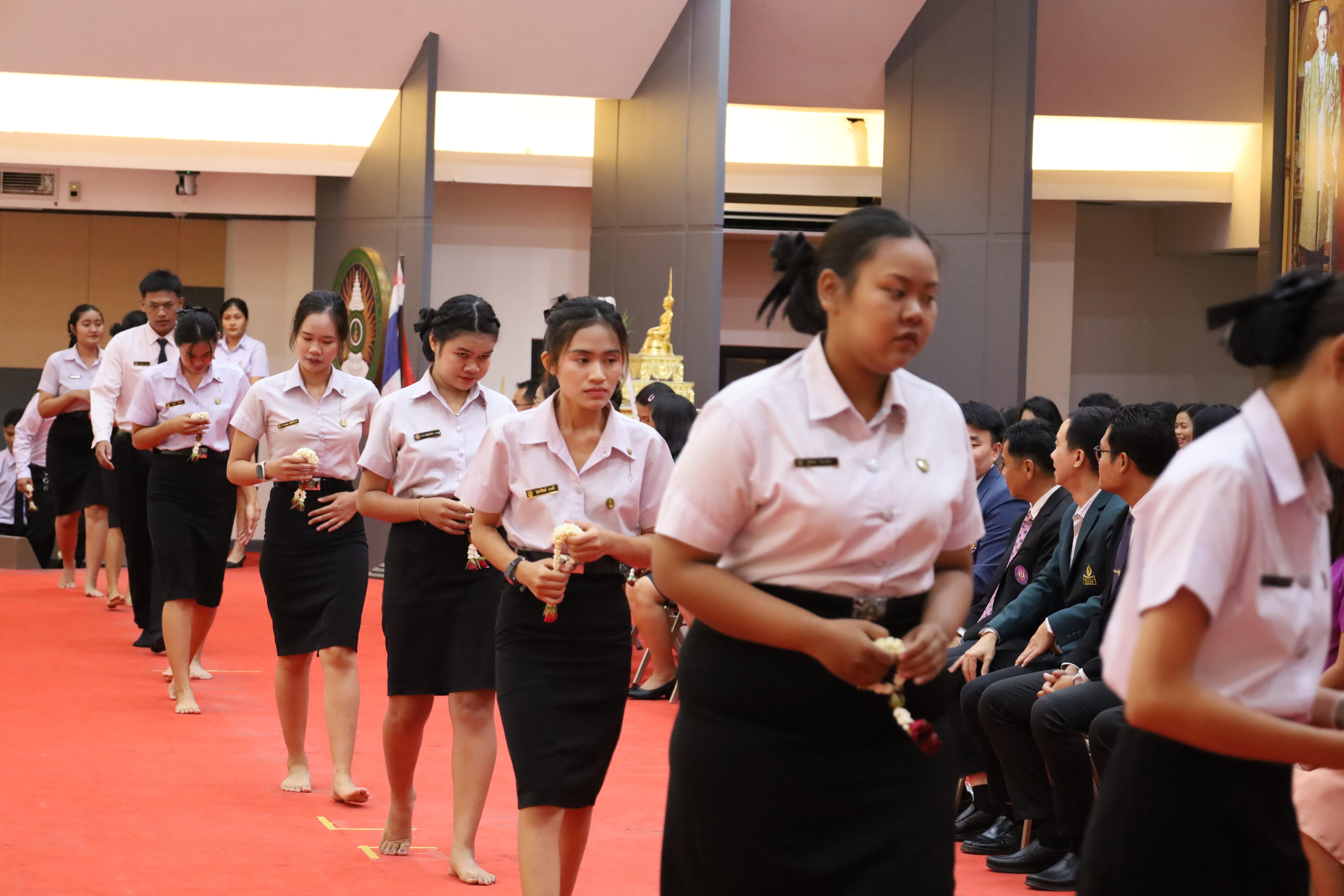 156. พิธีรับมอบศิษย์นักศึกษาฝึกประสบการณ์วิชาชีพครู
