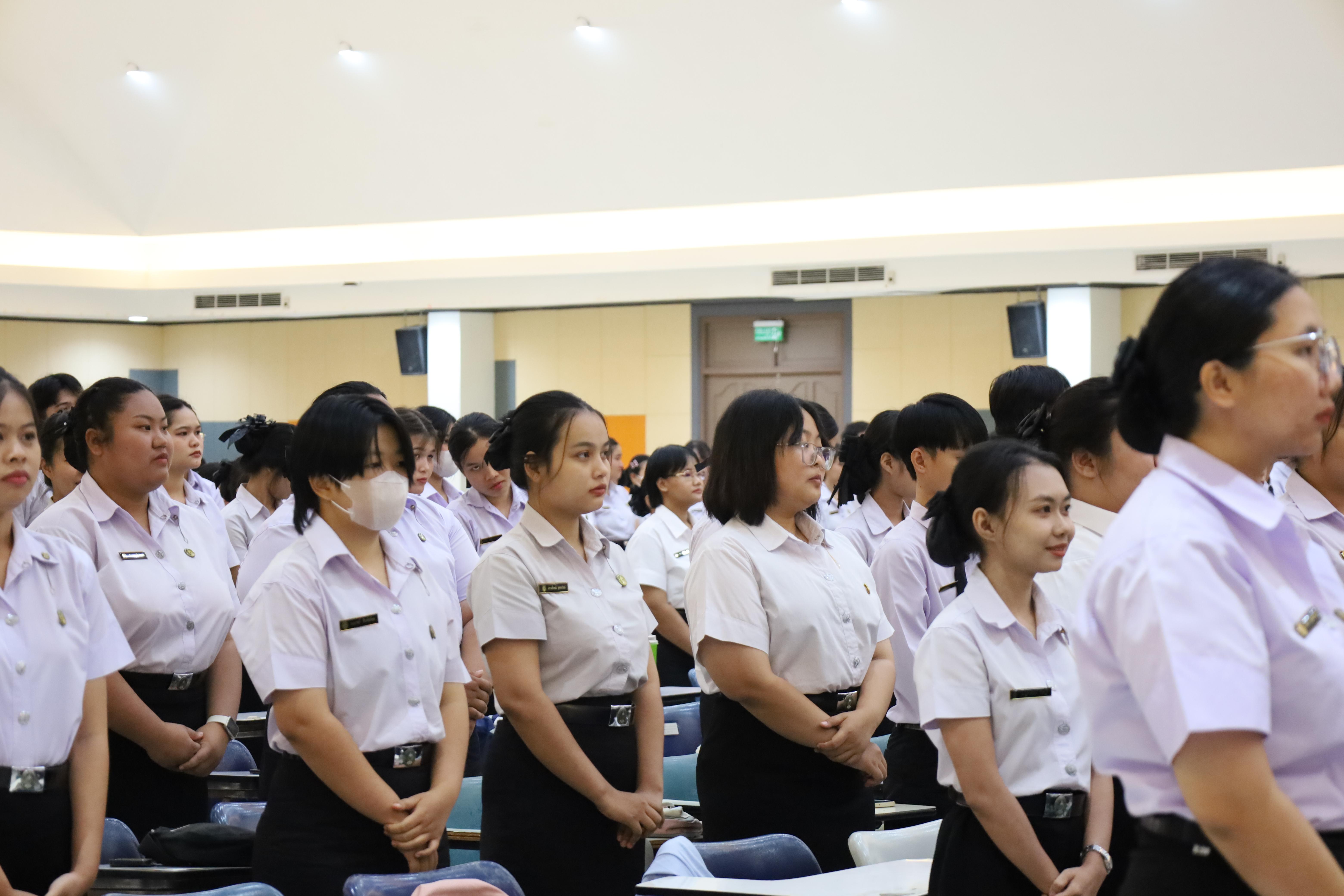 195. พิธีรับมอบศิษย์นักศึกษาฝึกประสบการณ์วิชาชีพครู