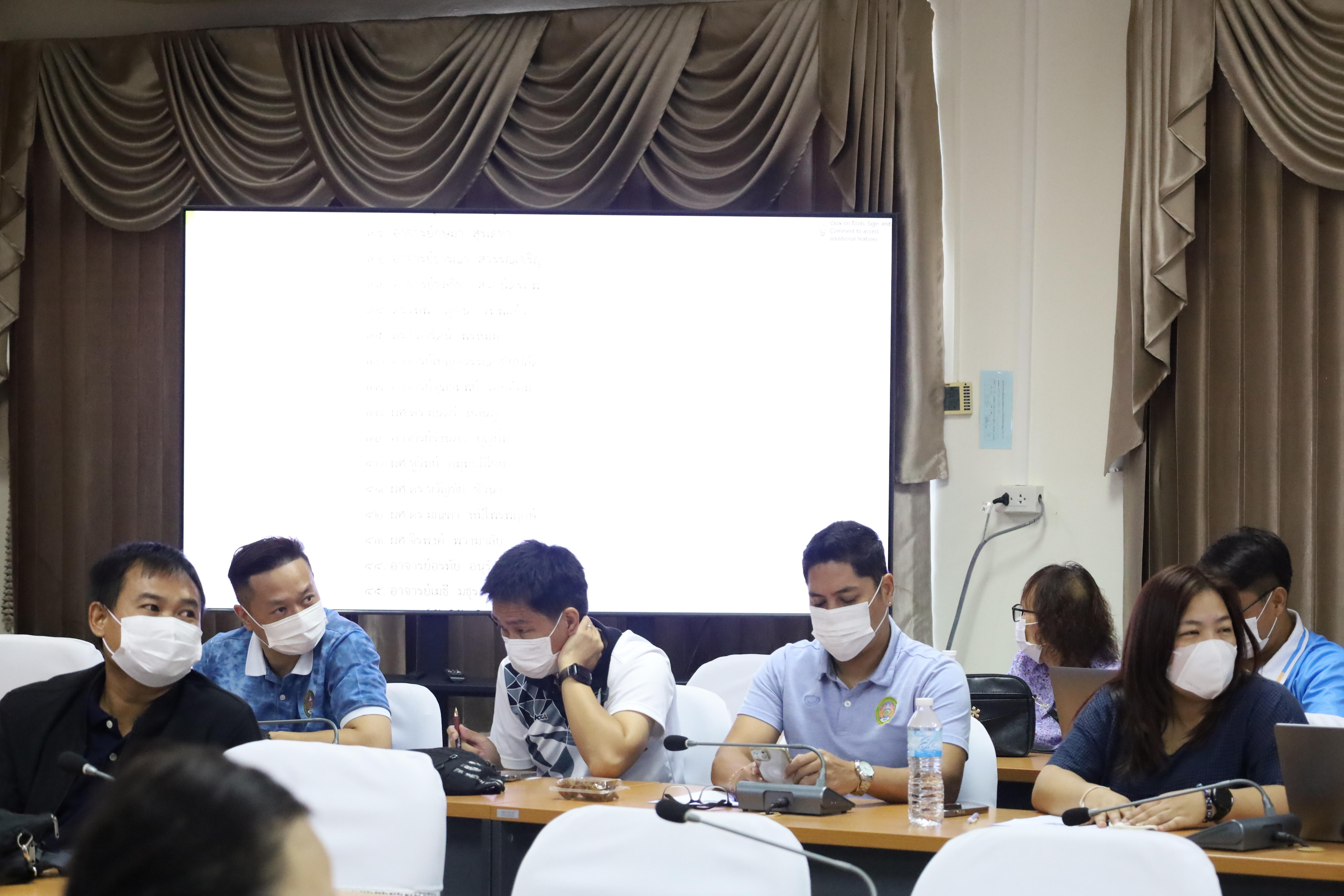 71. การประชุมคณาจารย์ครั้งที่2/2568 ก่อนเปิดภาคเรียน