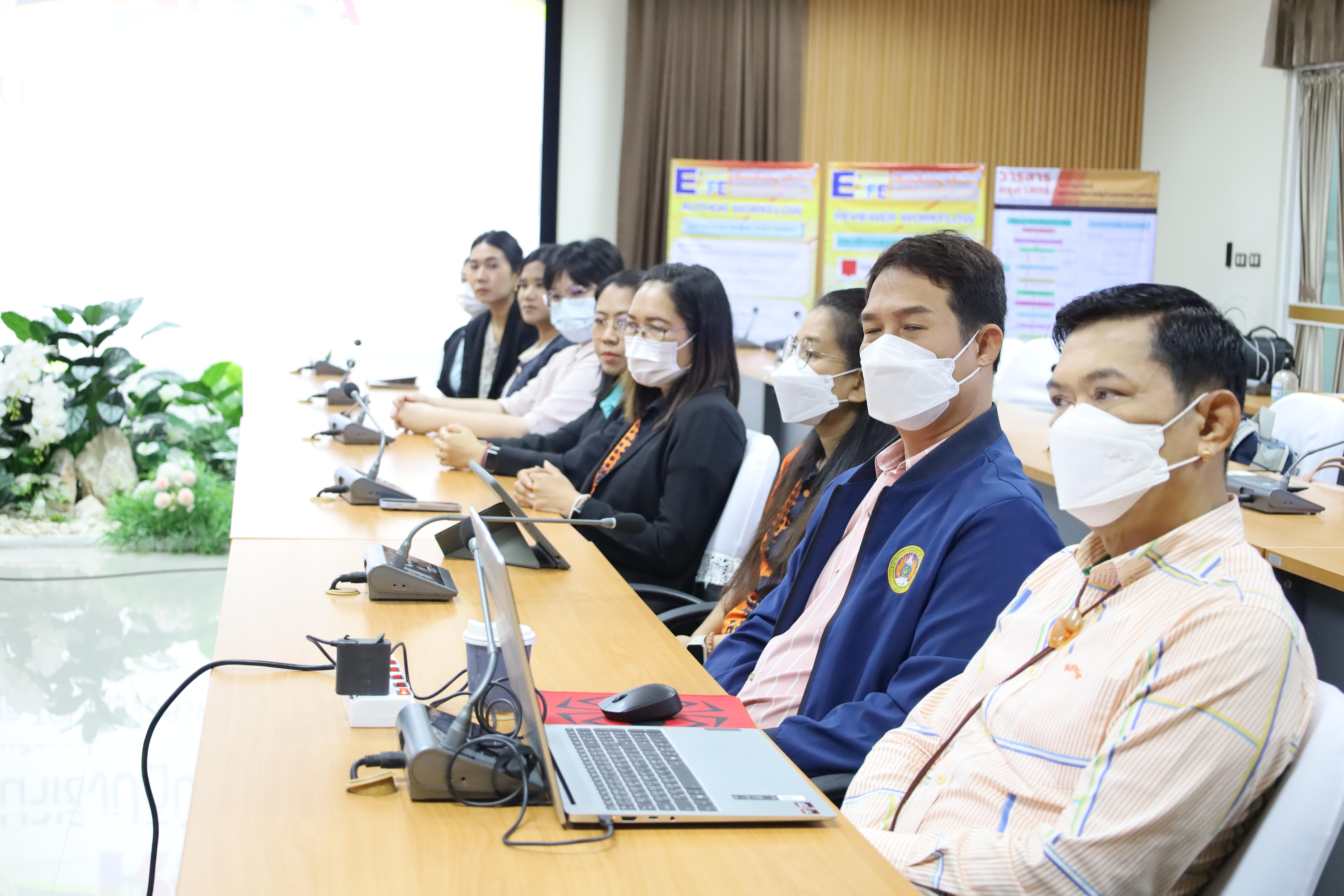 34. สัมมนาเชิงปฏิบัติการการเตรียมความพร้อมก่อนเข้าสู่การประเมินวารสารเพื่อเข้าฐานข้อมูลTCI