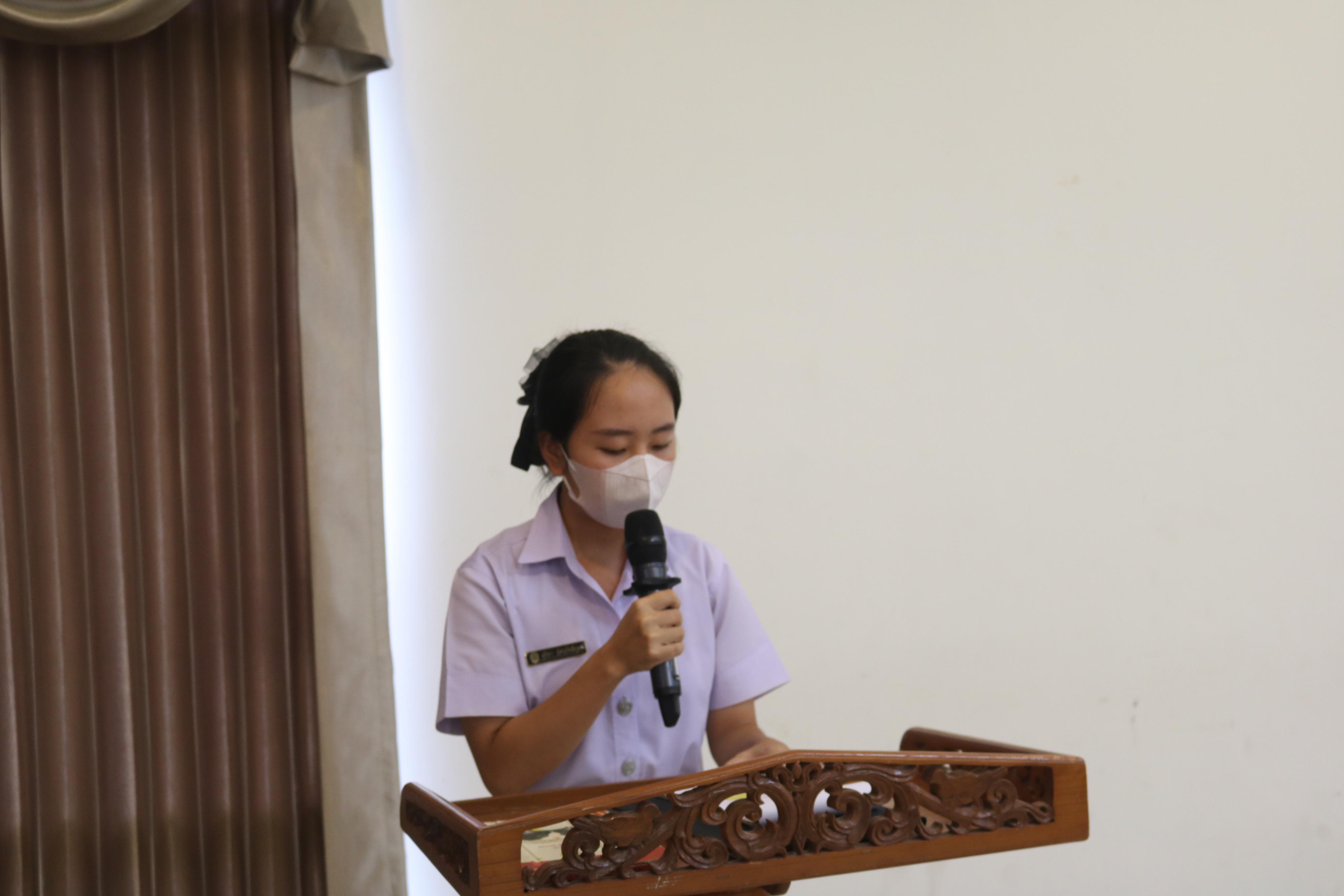20. การอบรมกฎระเบียบและแนวทางการจัดกิจกรรมต้อนรับนักศึกษาใหม่