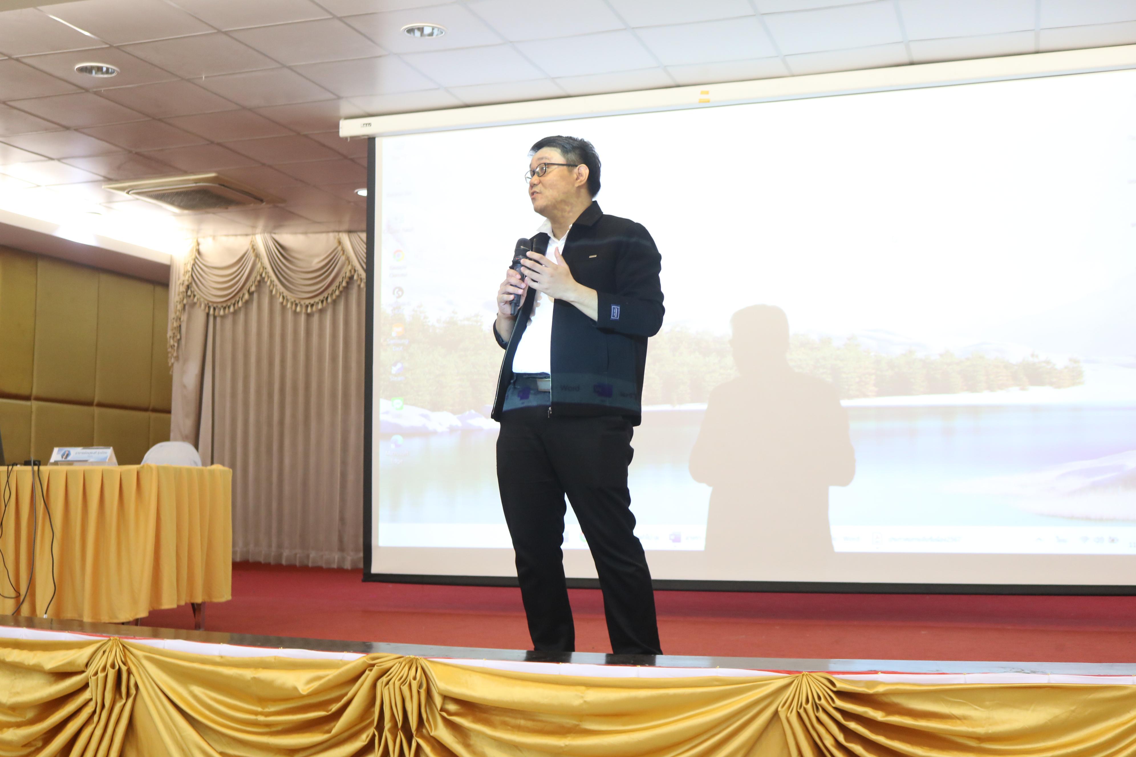 34. การอบรมกฎระเบียบและแนวทางการจัดกิจกรรมต้อนรับนักศึกษาใหม่