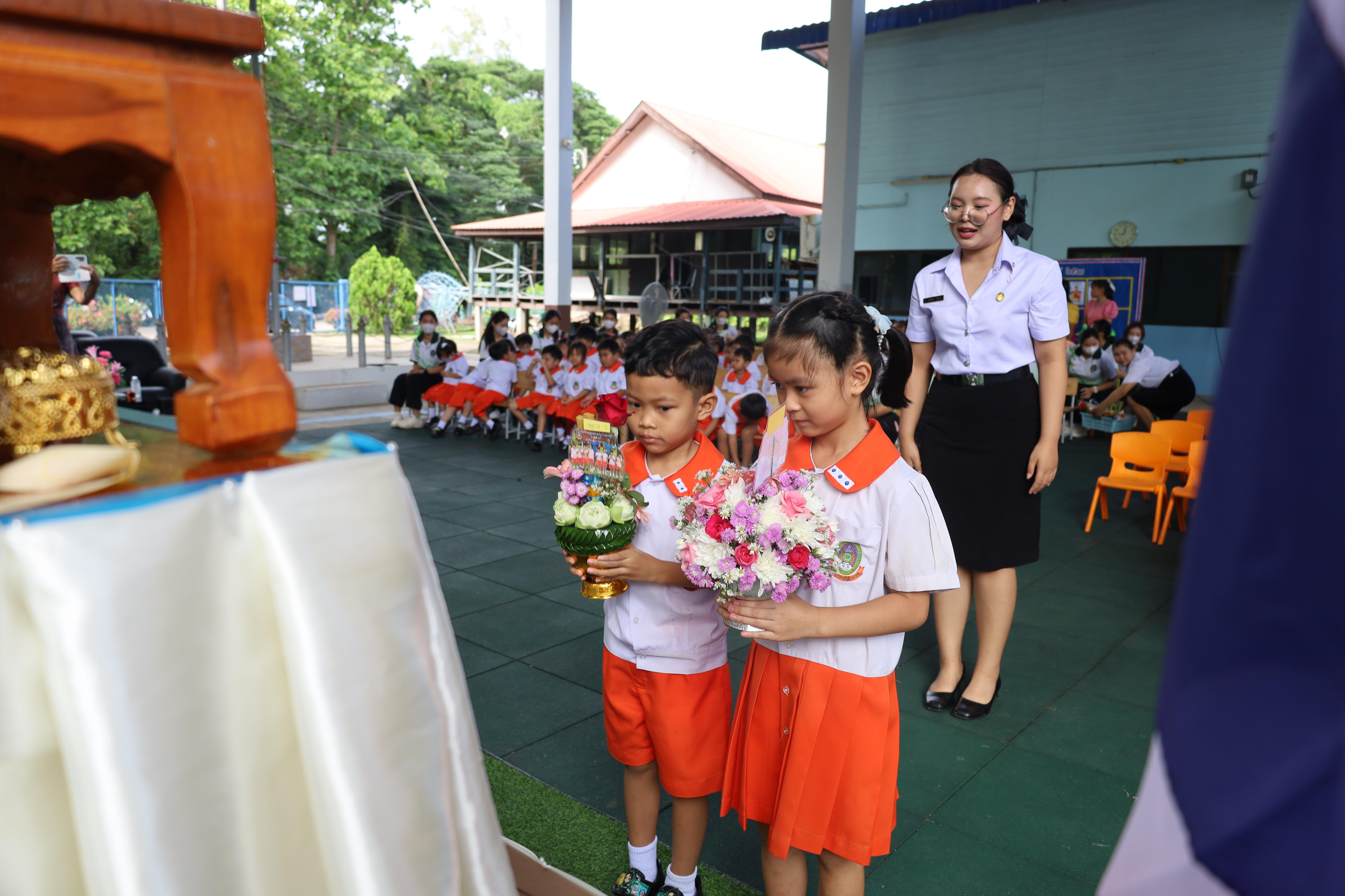 152. กิจกรรมไหว้ครูโรงเรียนอนุบาลราชภัฏกำแพงเพชร ประจำปีงบประมาณ2568