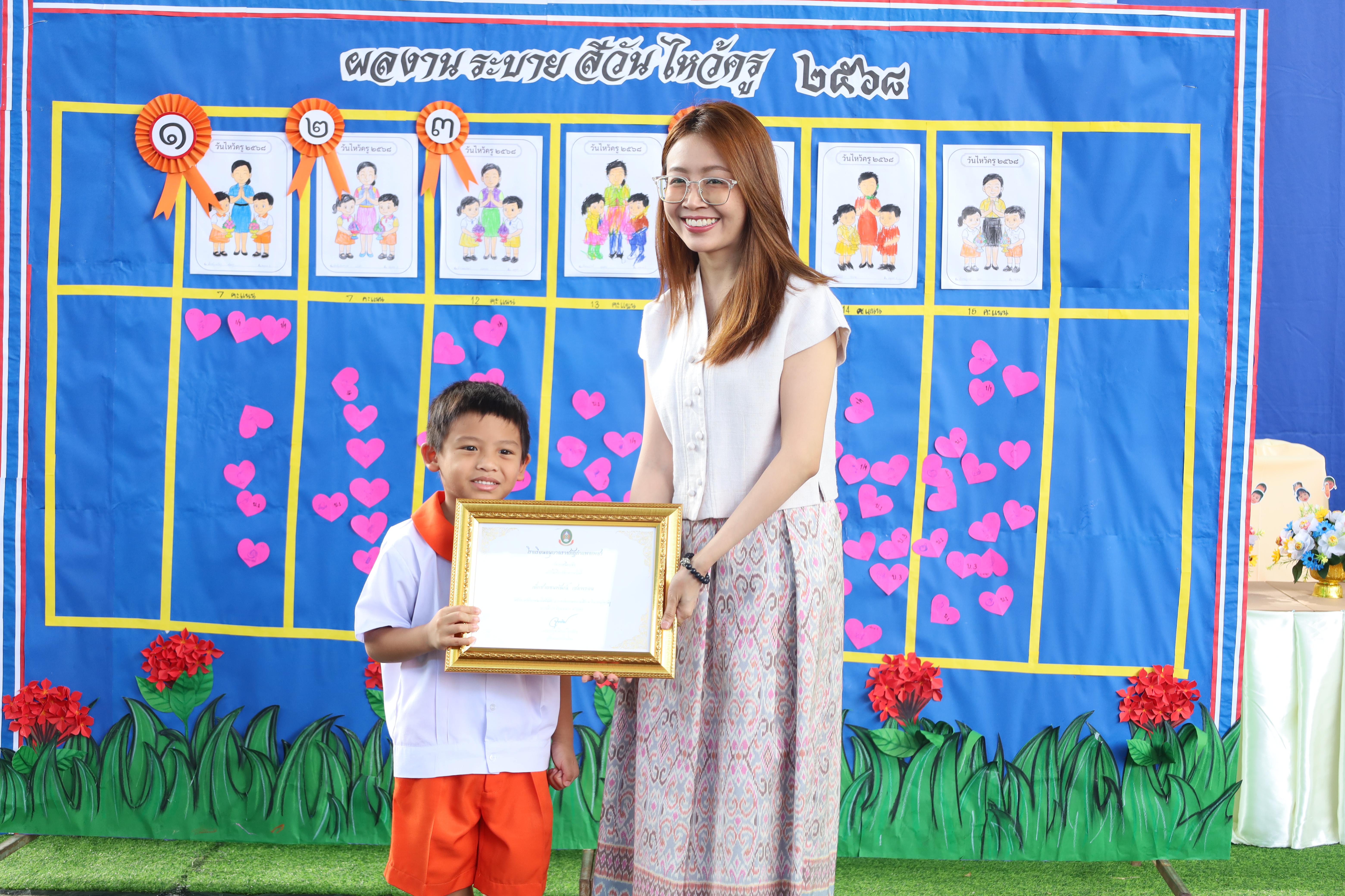 194. กิจกรรมไหว้ครูโรงเรียนอนุบาลราชภัฏกำแพงเพชร ประจำปีงบประมาณ2568