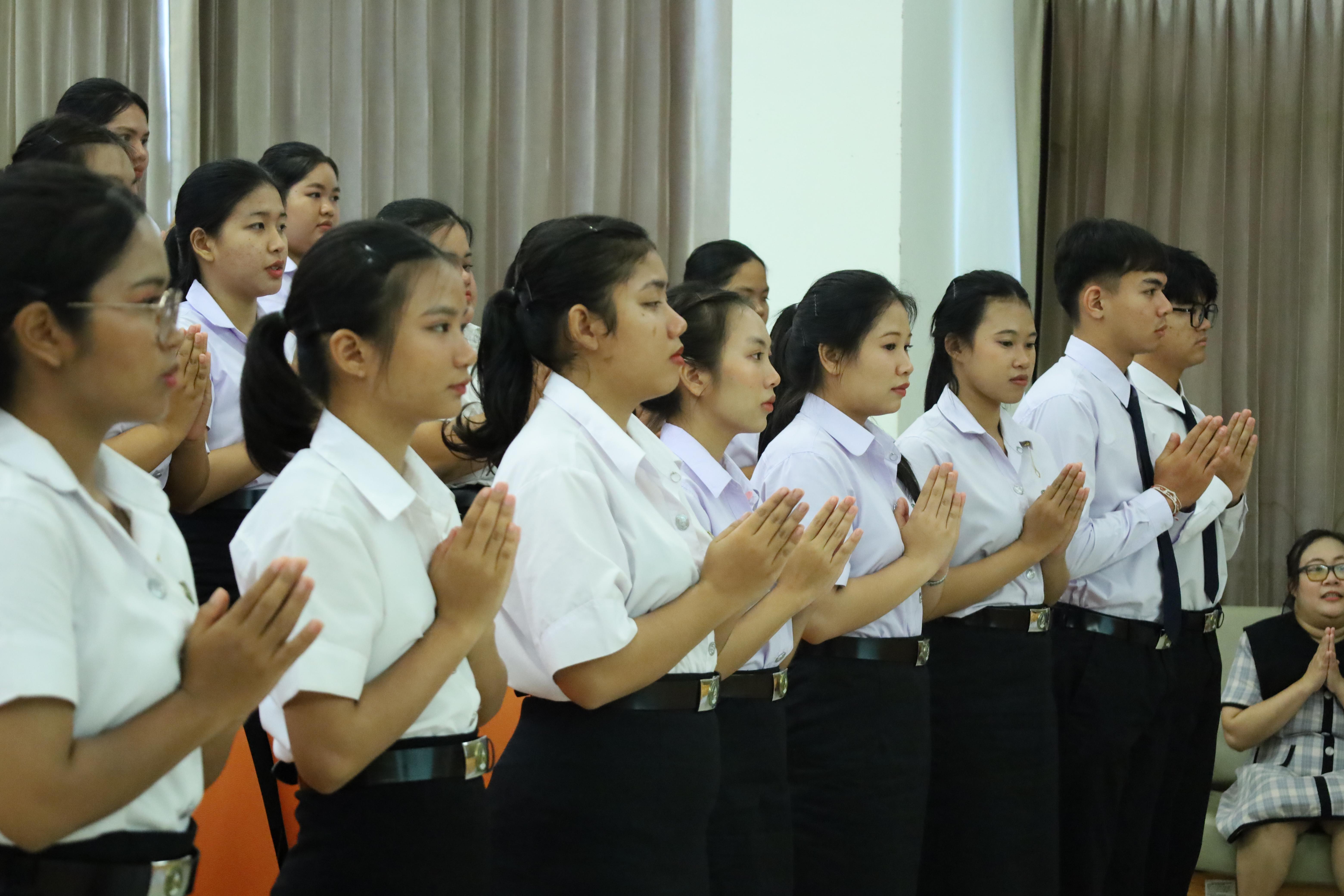 13. โครงการเตรียมความพร้อมนักศึกษาใหม่โปรแกรมวิชาภาษาไทย ปีการศึกษา2568