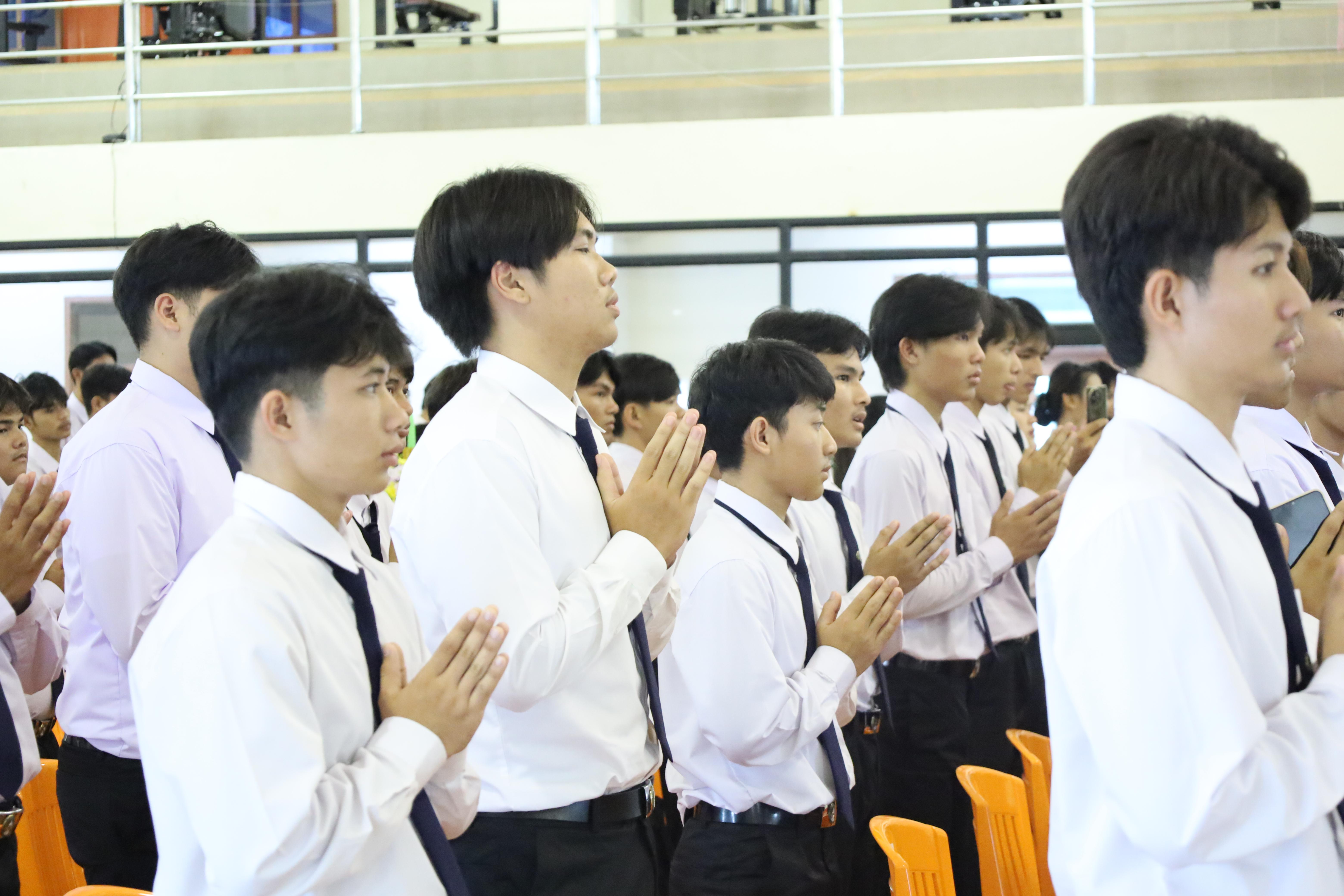 19. พิธีไหว้ครูโปรแกรมวิชาพลศึกษา