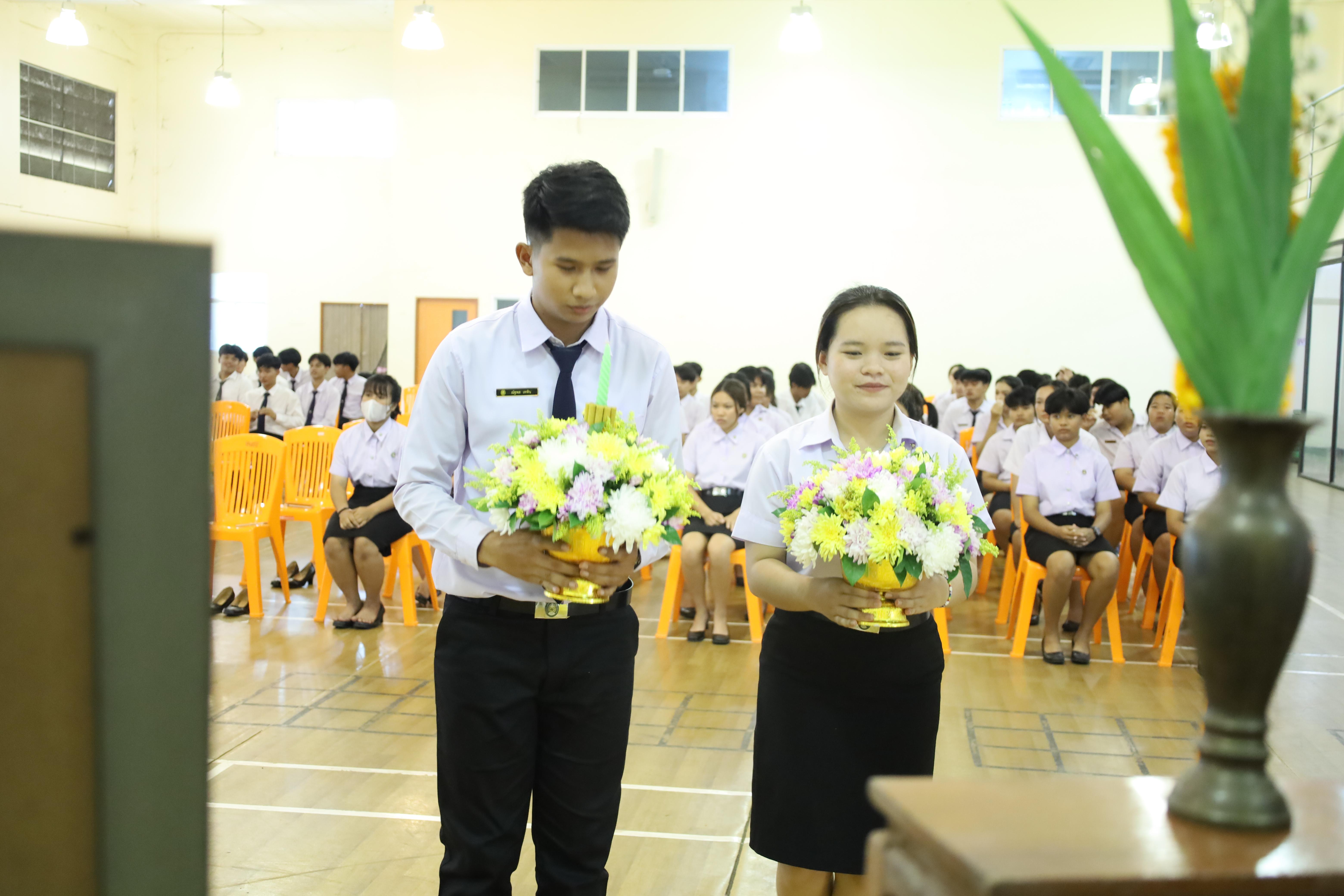 56. พิธีไหว้ครูโปรแกรมวิชาพลศึกษา
