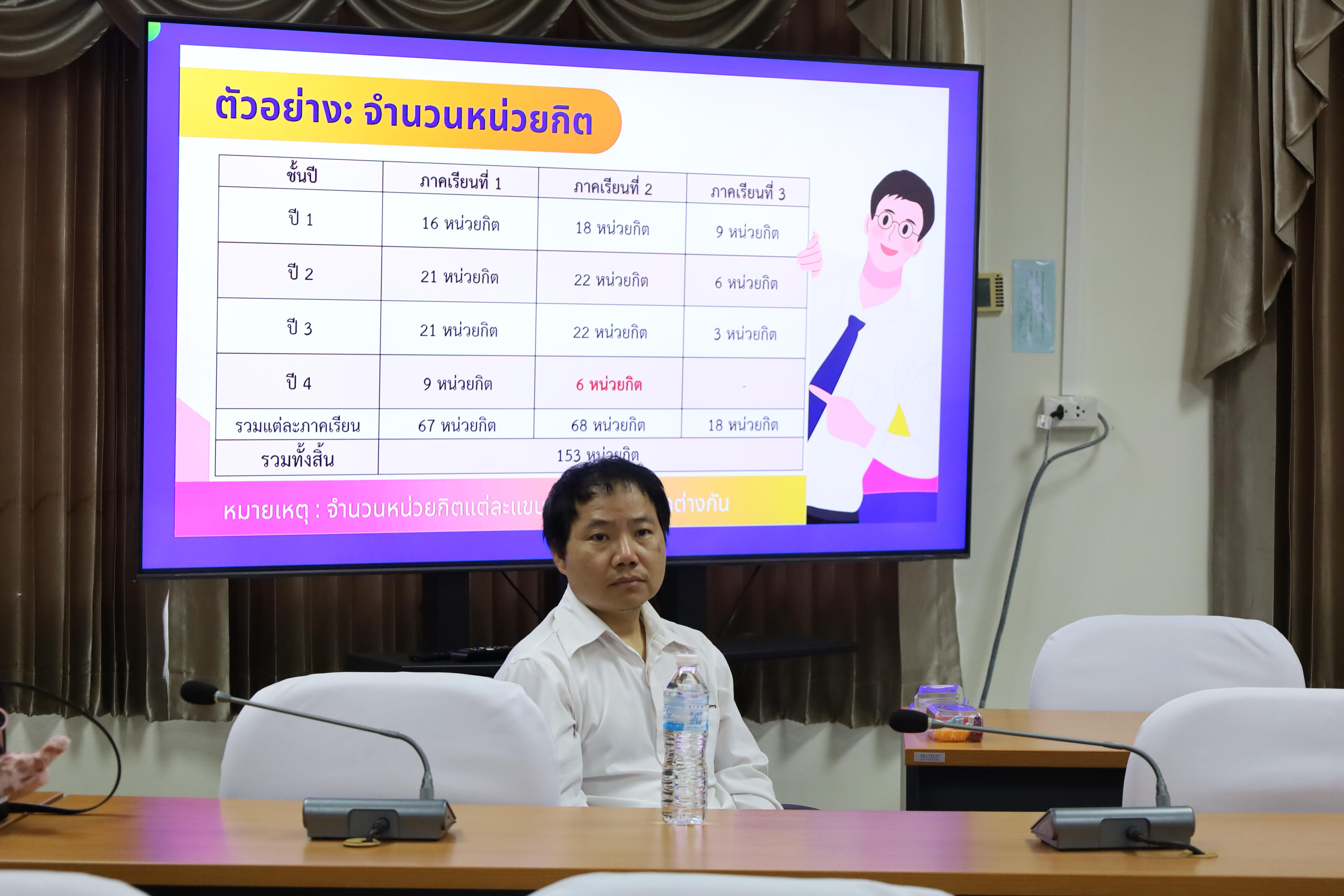 53. ผู้ทรงคุณวุฒิสภาวิชาการ พบอาจารย์คณะครุศาสตร์