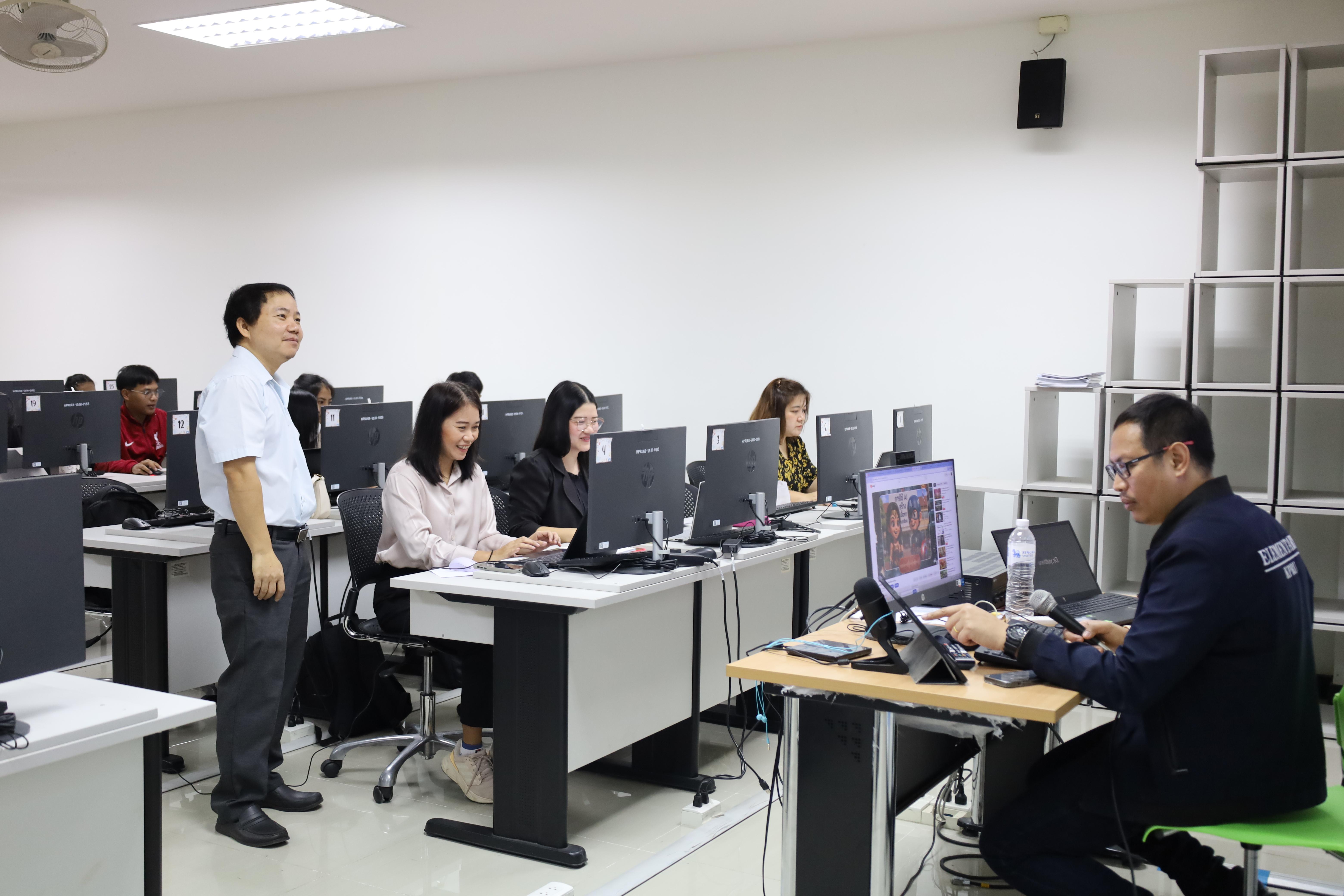 20. กิจกรรมอบรมหลักสูตรระยะสั้น (Non-degree) การพัฒนาสมรรถนะครูภาษาอังกฤษด้วย Generative AI
