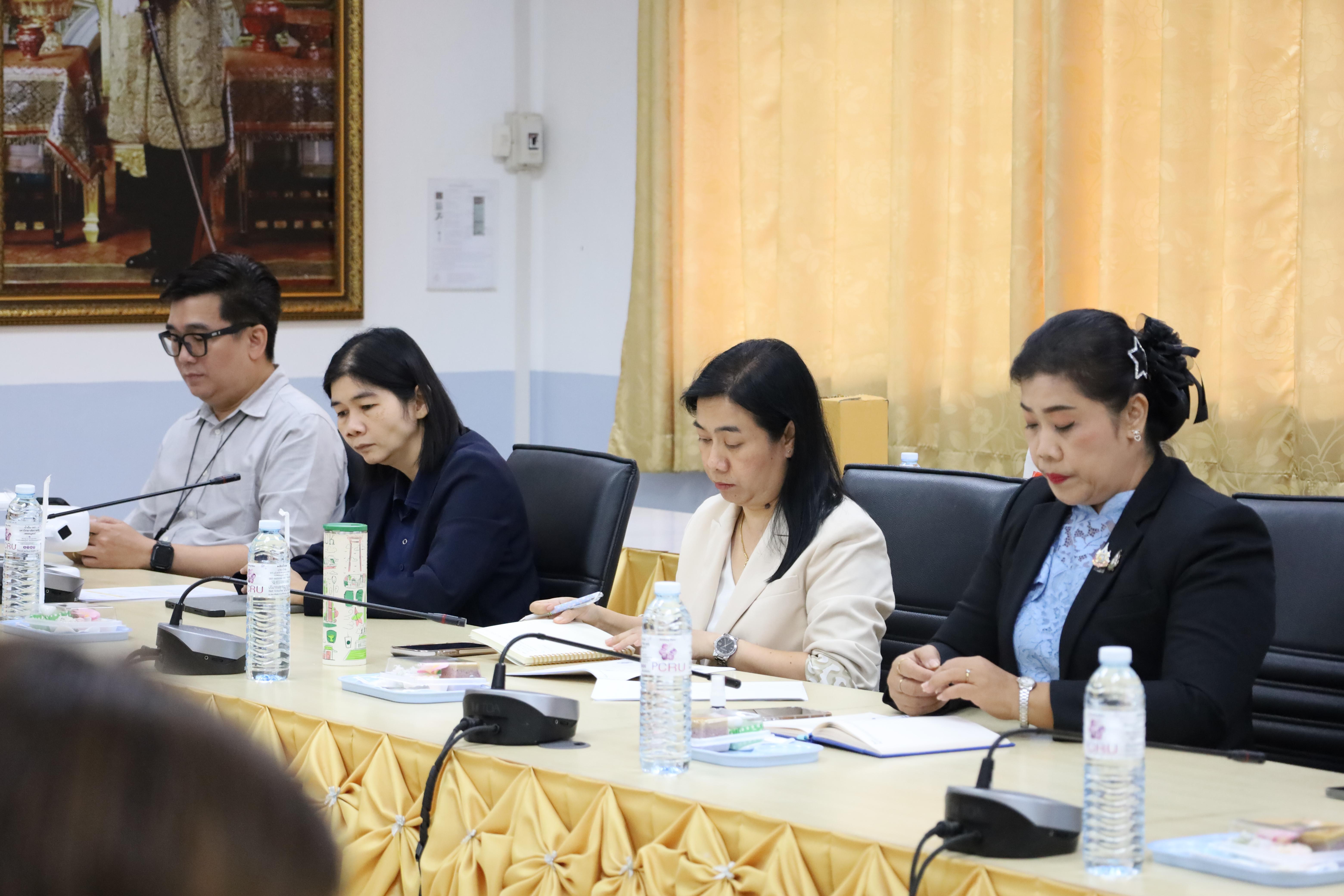 6. ศึกษาดูงานและแลกเปลี่ยนการดำเนินงาน ณ คณะครุศาสตร์ มหาวิทยาลัยราชภัฏเพชรบูรณ์