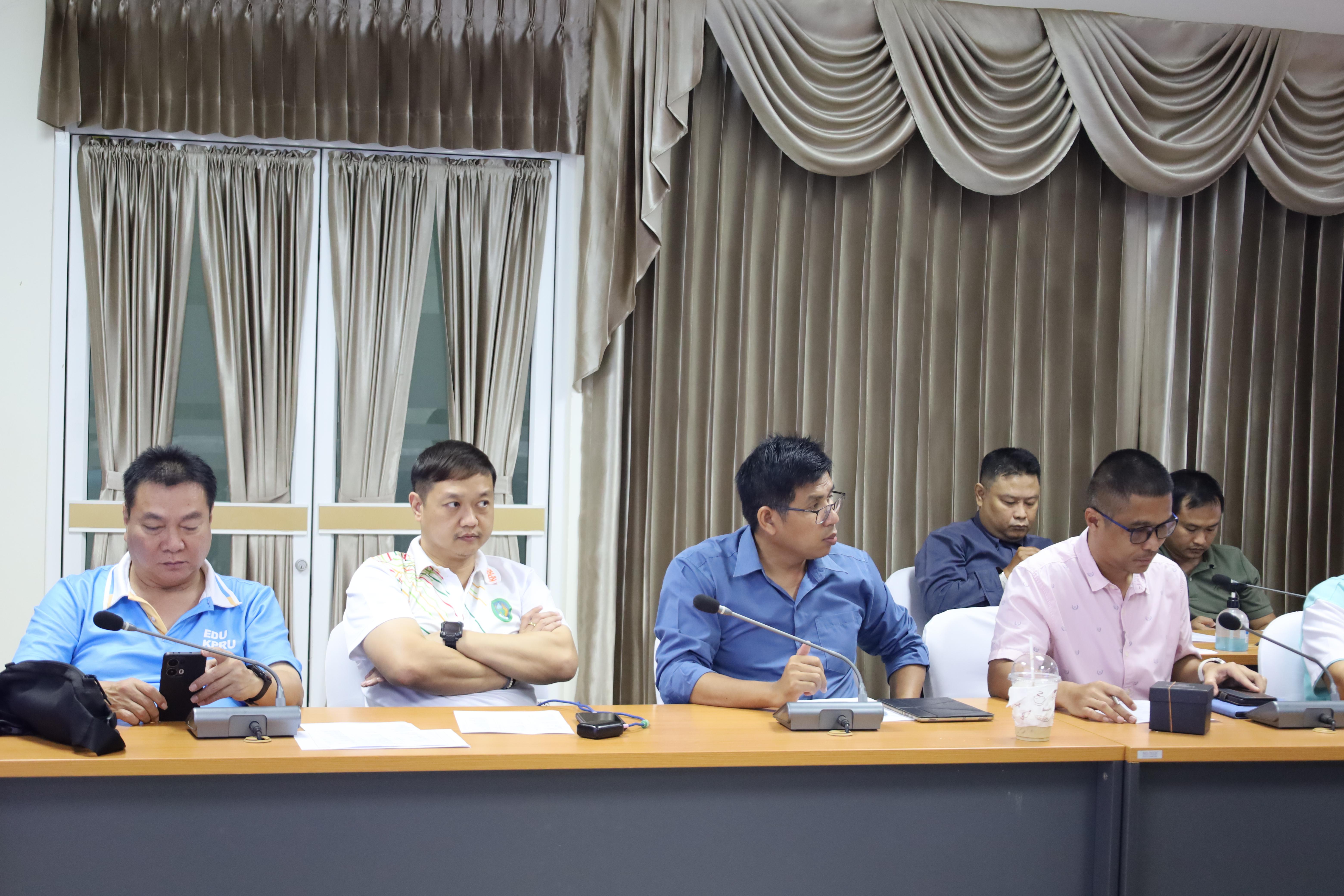 6. ประชุมตัวแทนคณาจารย์เพื่อคัดเลือกนักศึกษาทุนกยศ.