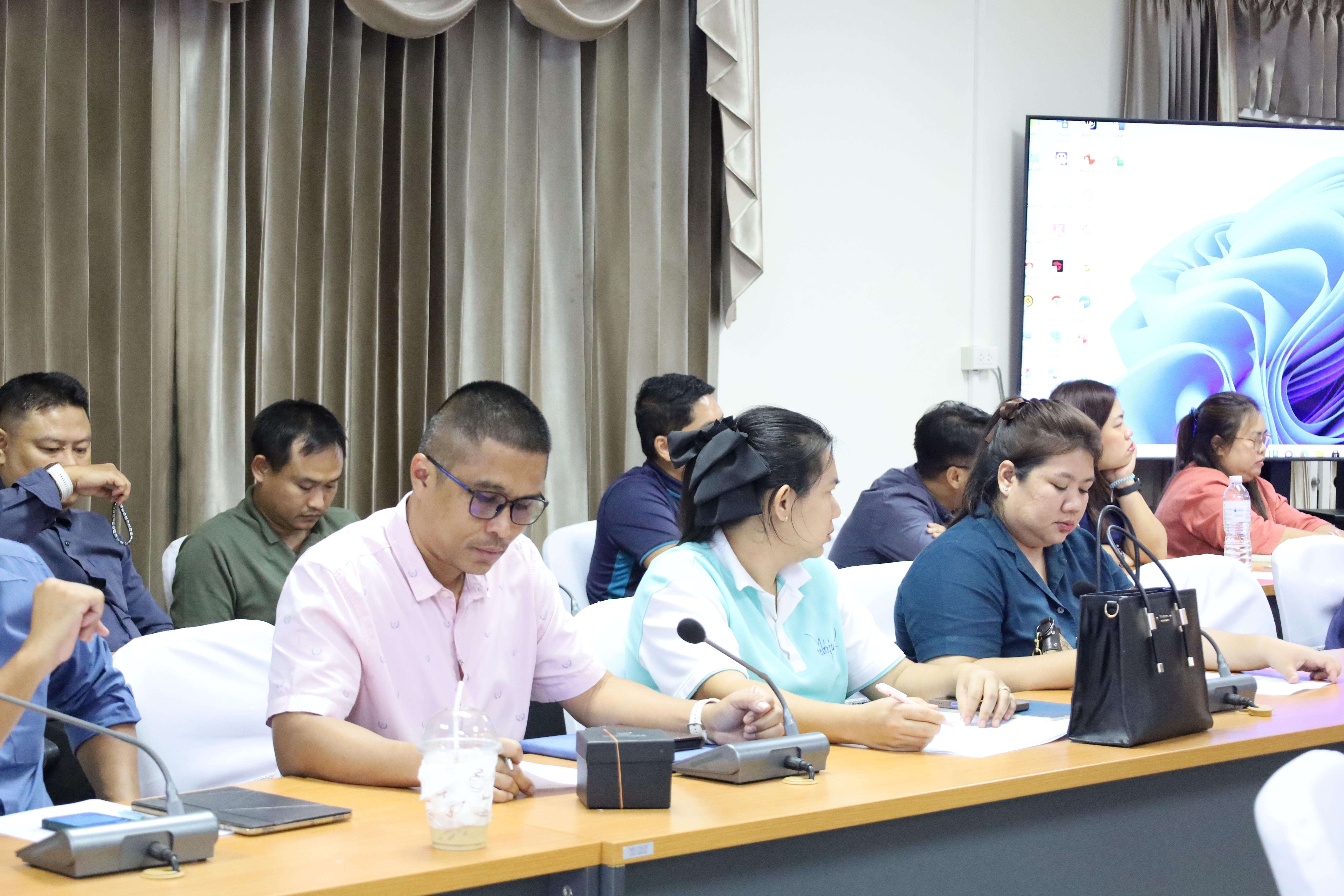 7. ประชุมตัวแทนคณาจารย์เพื่อคัดเลือกนักศึกษาทุนกยศ.