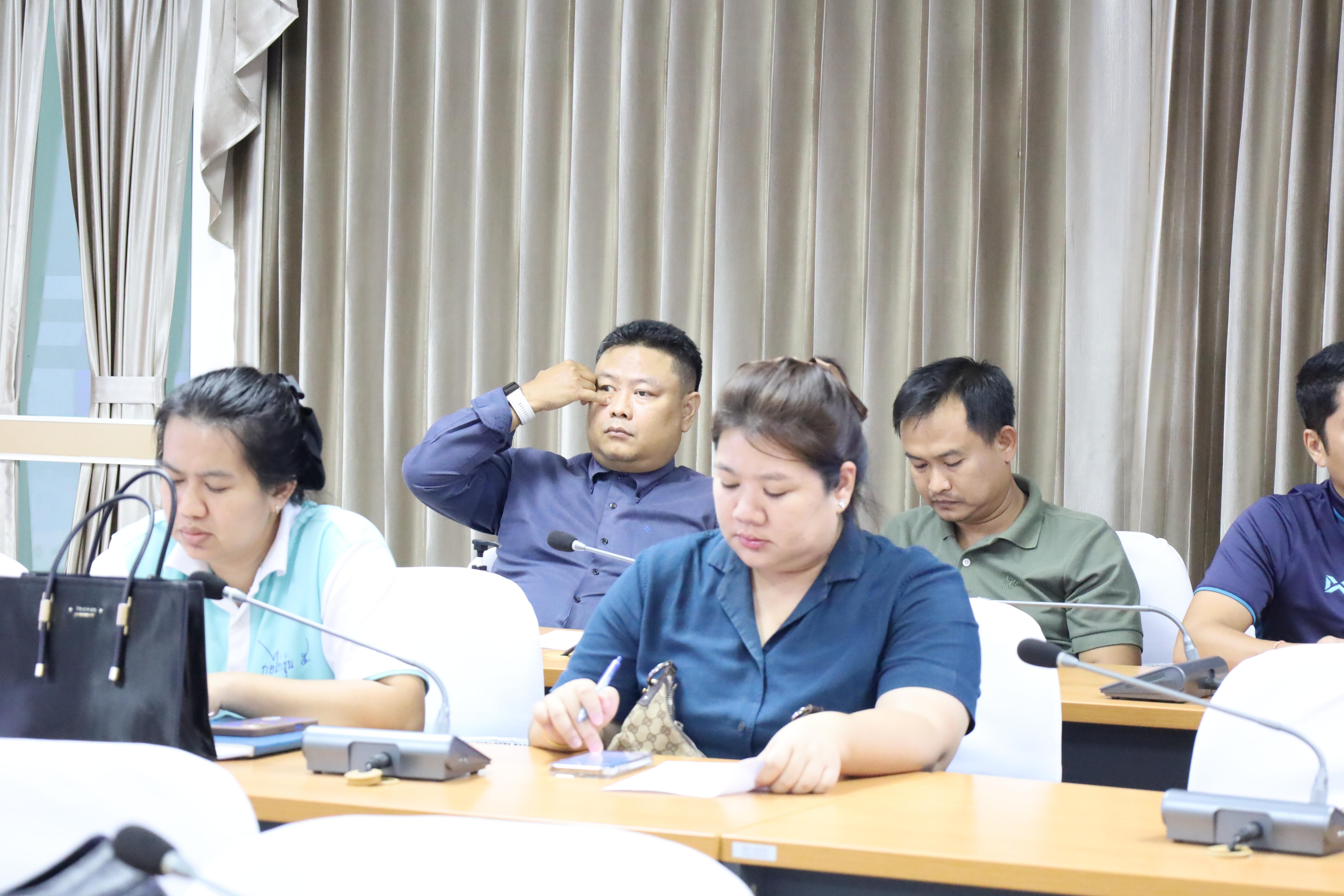 11. ประชุมตัวแทนคณาจารย์เพื่อคัดเลือกนักศึกษาทุนกยศ.