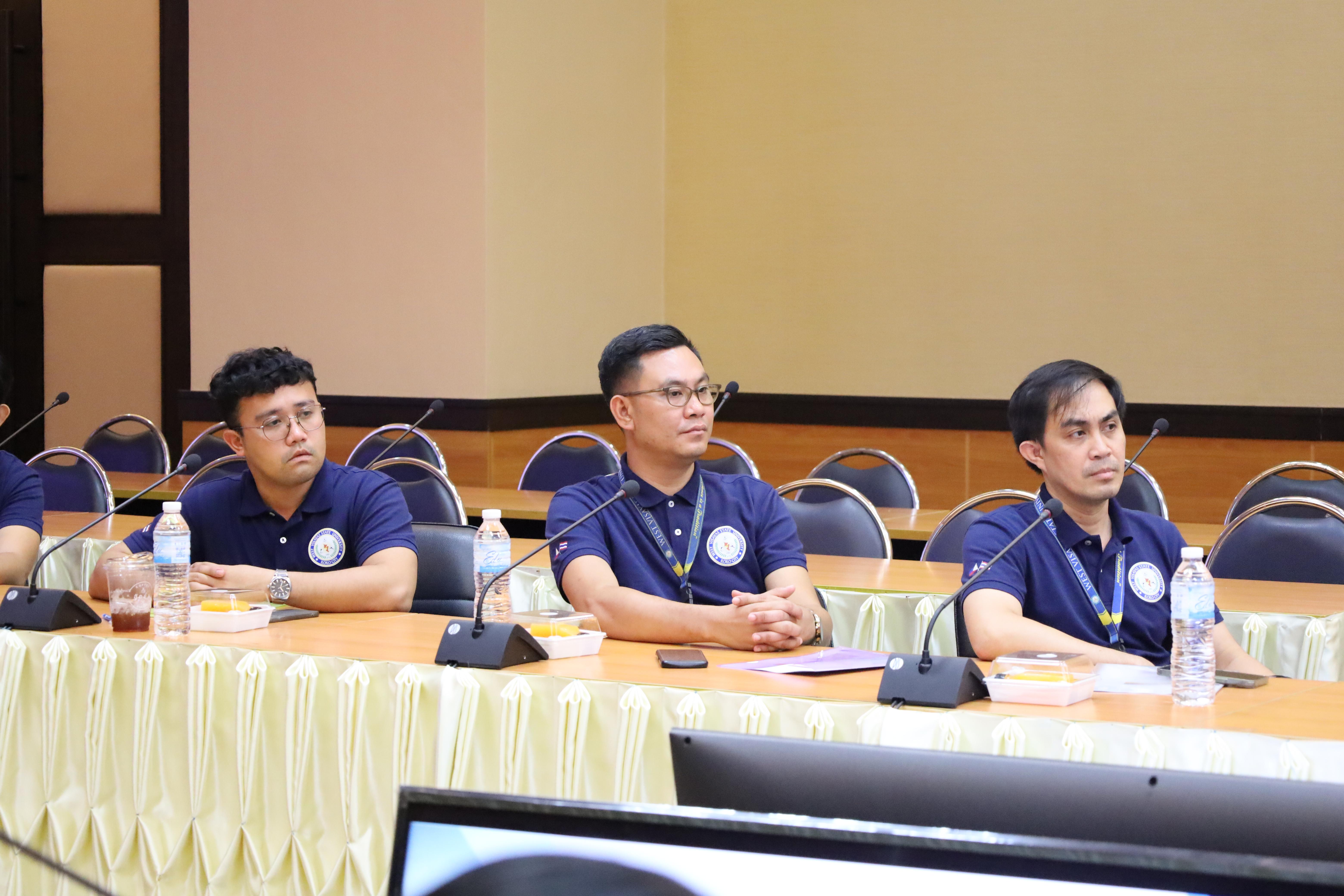 9. กิจกรรมแลกเปลี่ยนวัฒนธรรมเพื่อกำรเรียนรู้สำหรับคณาจารย์และนักศึกษาระดับบัณฑิตศึกษา คณะครุศาสตร์ ความร่วมมือกับ West Visayas State University ประจำปีการศึกษา 2568