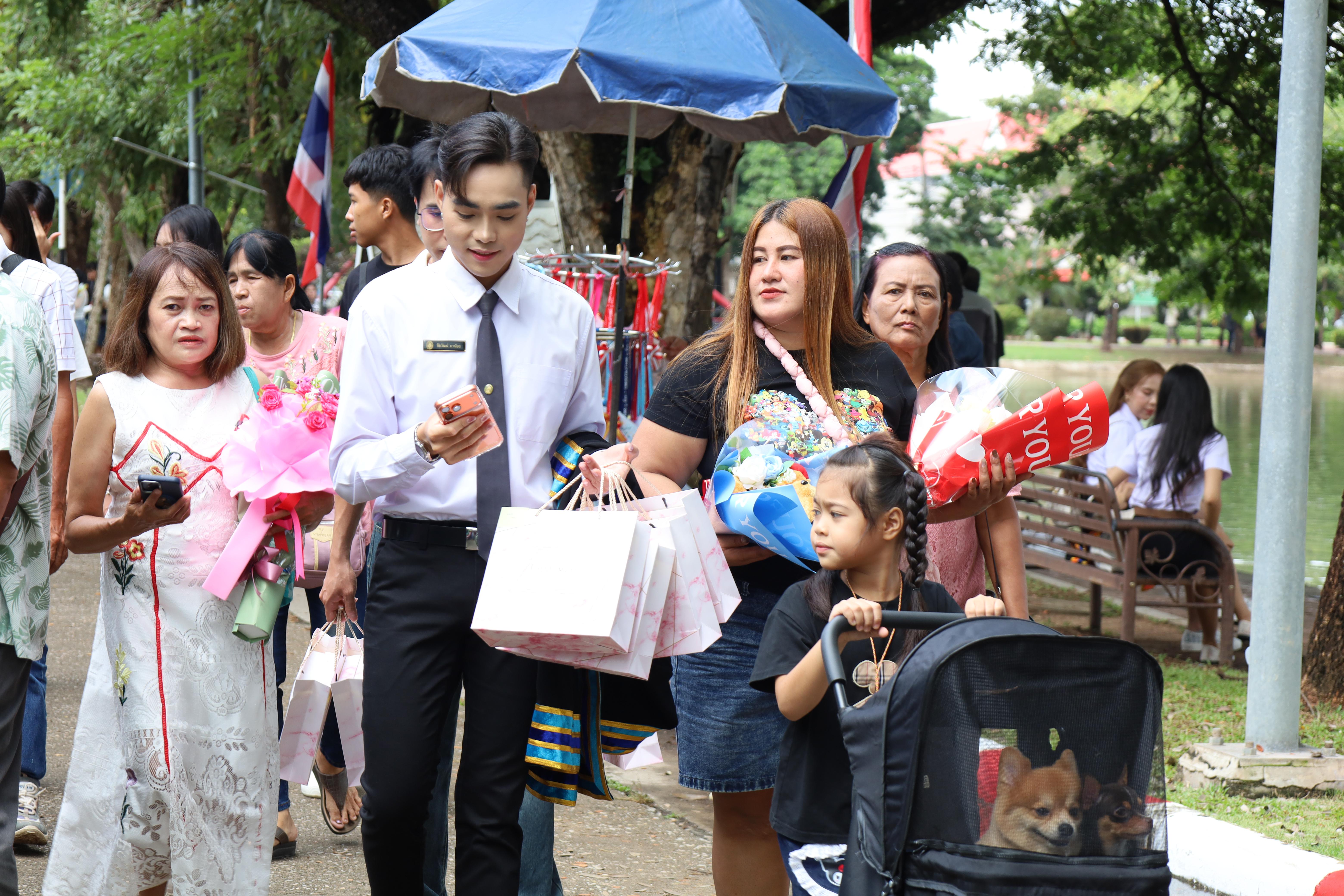 25. บรรยากาศซ้อมใหญ่พิธีพระราชทานปริญญาบัตร ประจำปีพ.ศ.2568