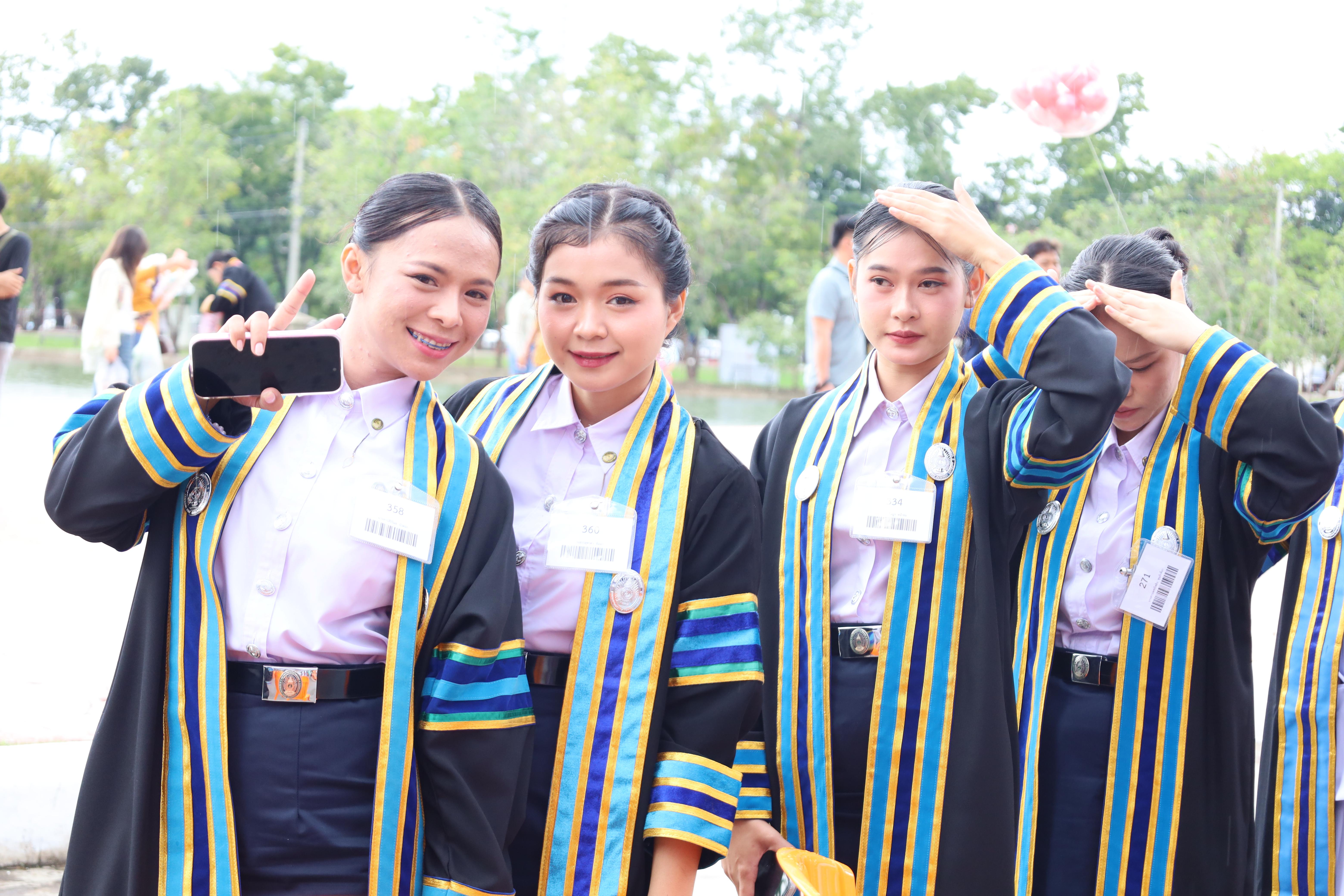 42. บรรยากาศซ้อมใหญ่พิธีพระราชทานปริญญาบัตร ประจำปีพ.ศ.2568