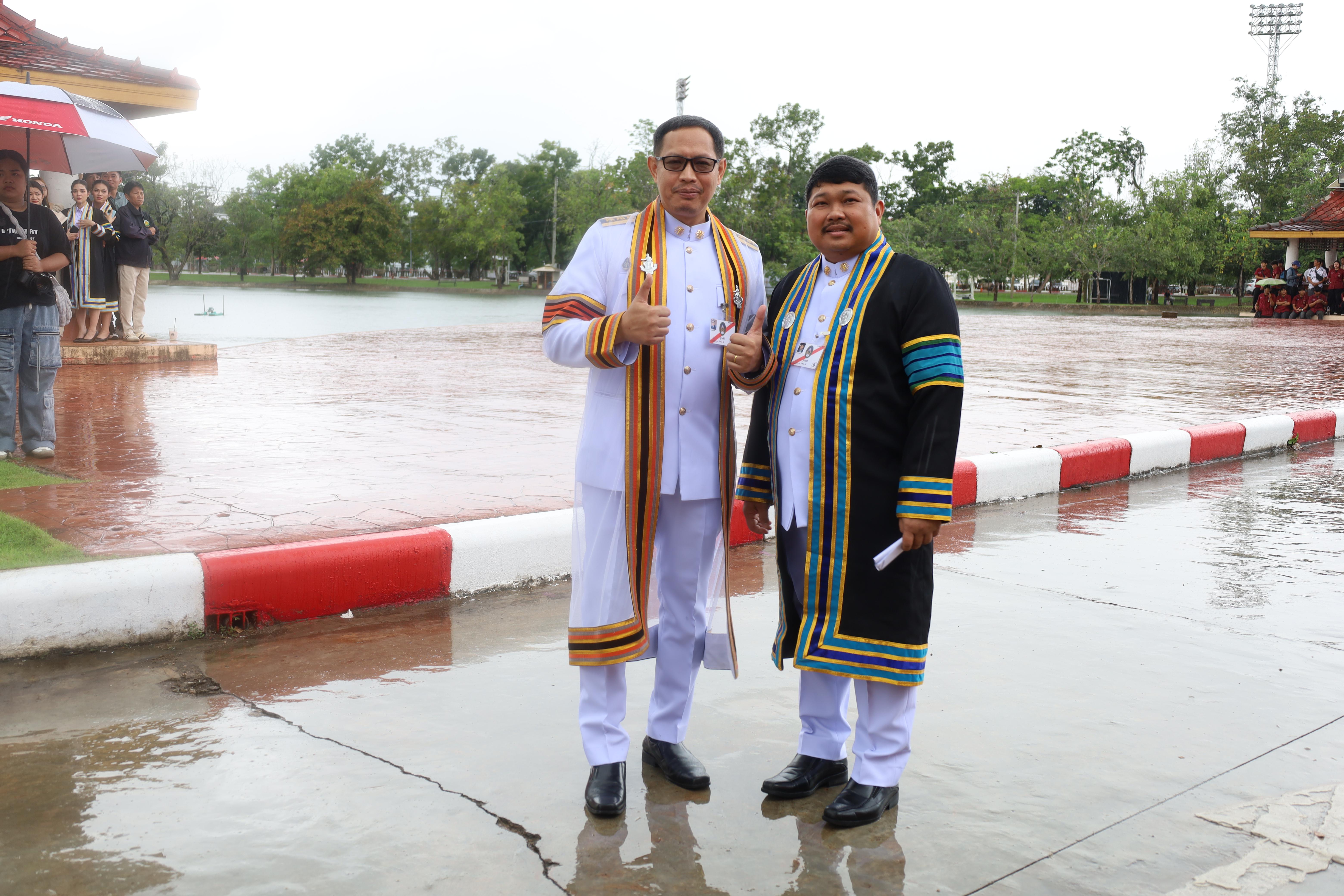 60. บรรยากาศซ้อมใหญ่พิธีพระราชทานปริญญาบัตร ประจำปีพ.ศ.2568