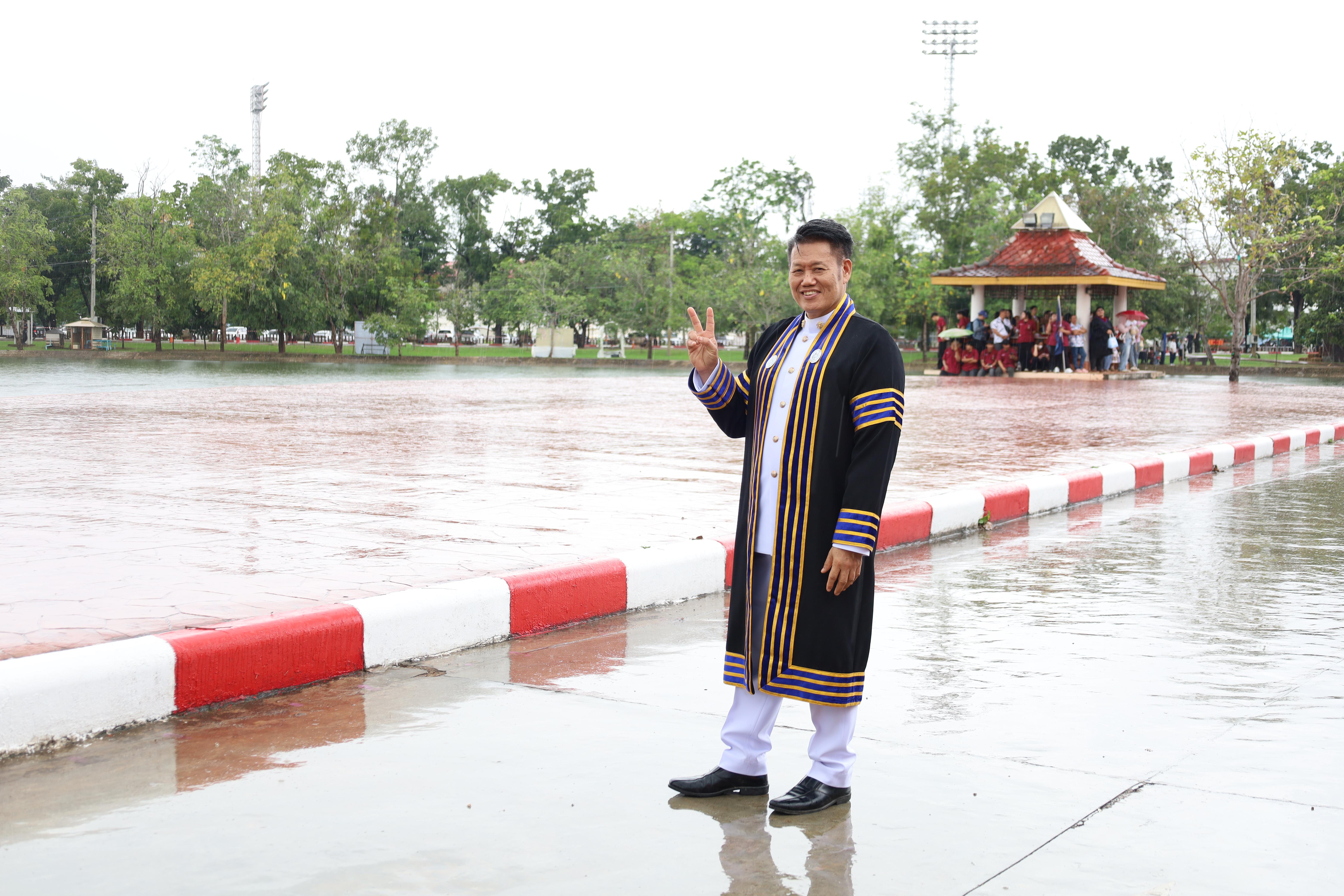 62. บรรยากาศซ้อมใหญ่พิธีพระราชทานปริญญาบัตร ประจำปีพ.ศ.2568