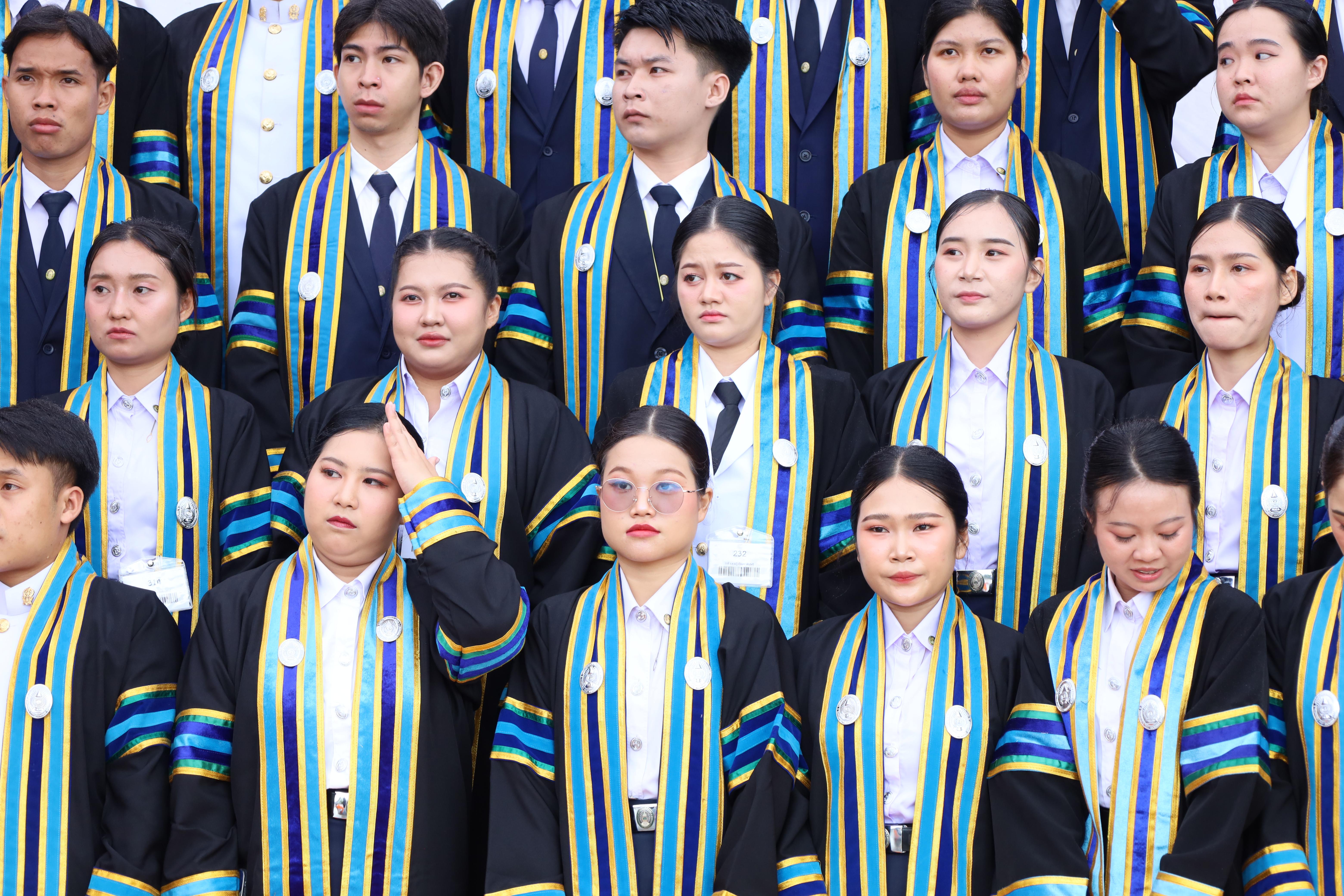 66. บรรยากาศซ้อมใหญ่พิธีพระราชทานปริญญาบัตร ประจำปีพ.ศ.2568