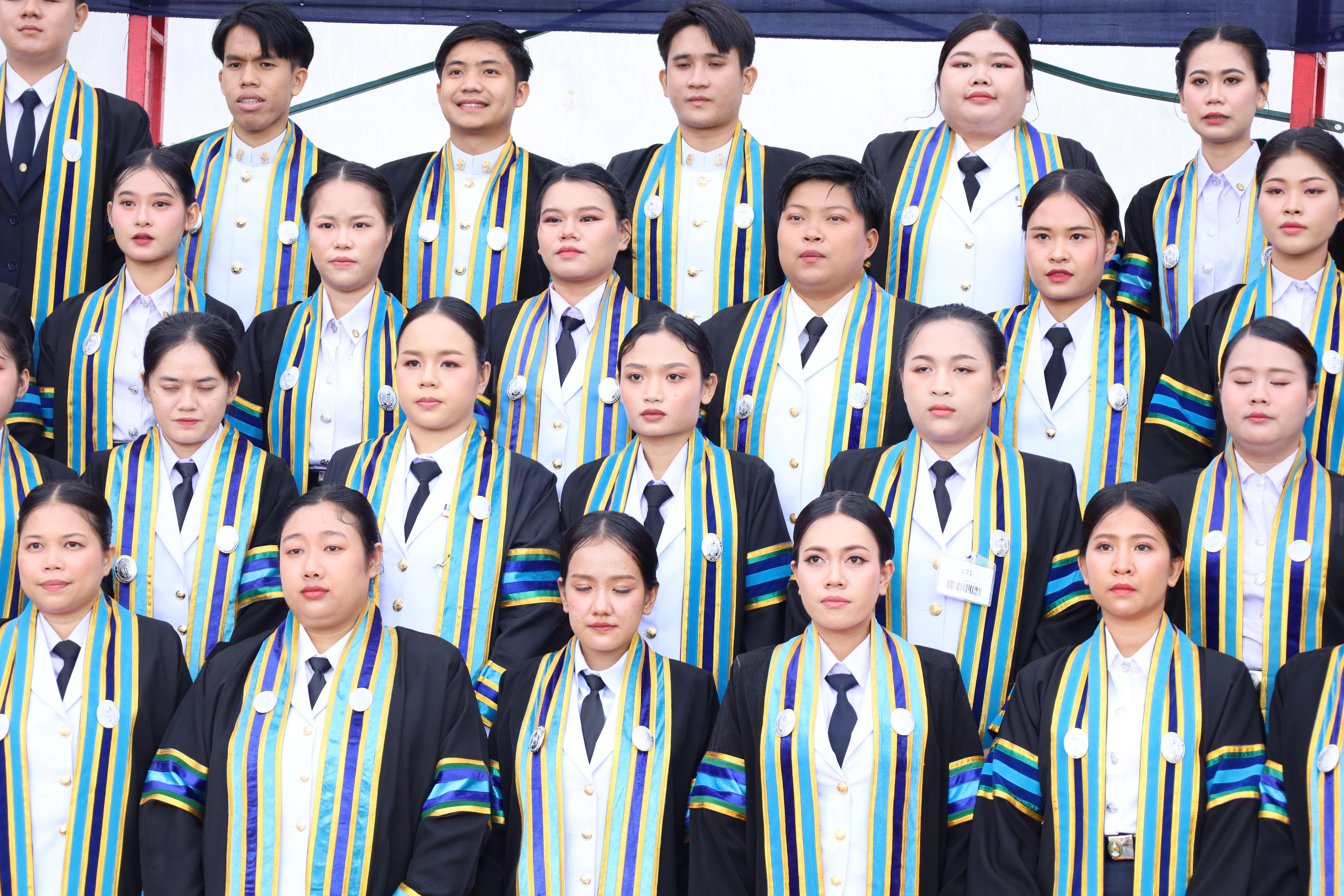 68. บรรยากาศซ้อมใหญ่พิธีพระราชทานปริญญาบัตร ประจำปีพ.ศ.2568