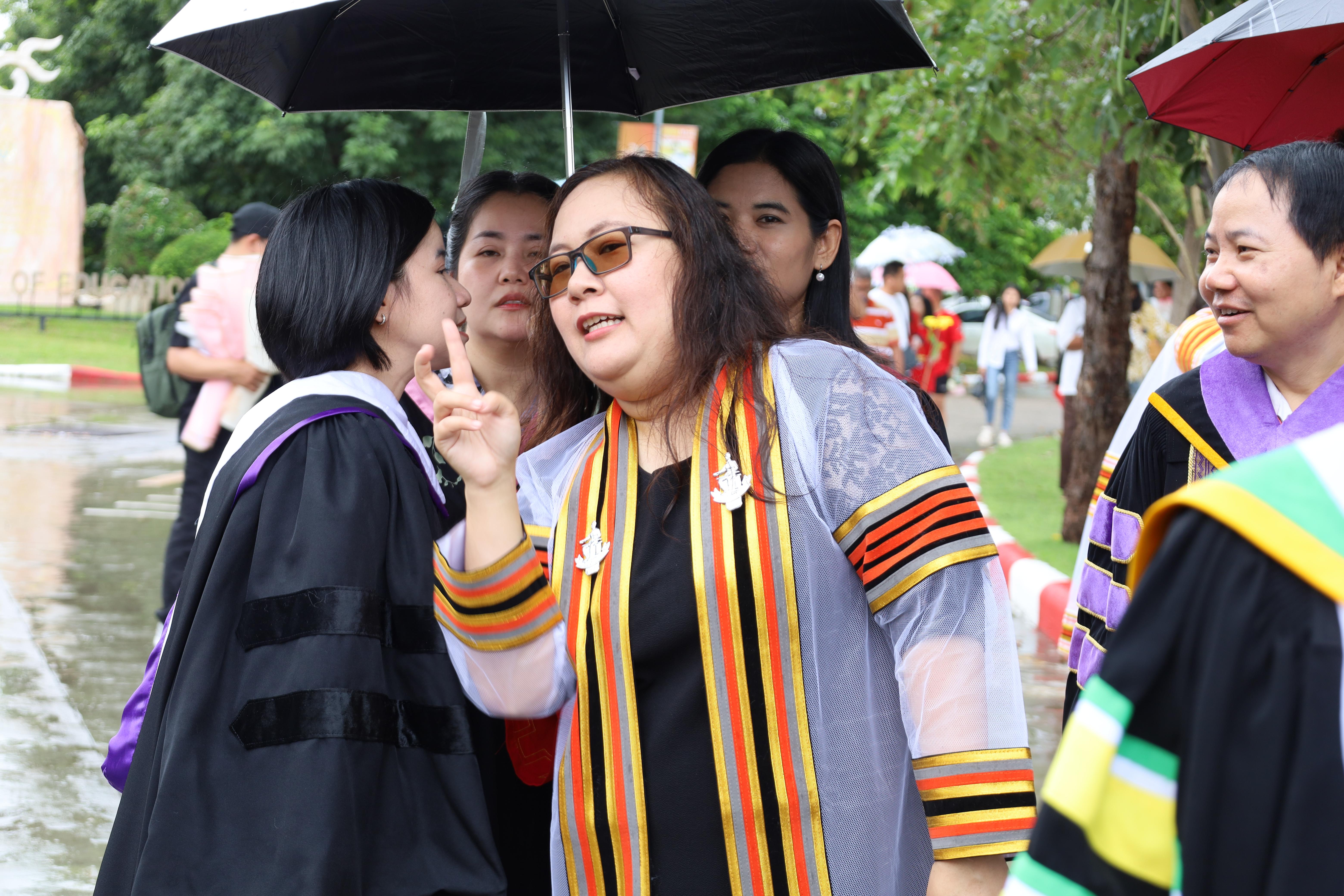 93. บรรยากาศซ้อมใหญ่พิธีพระราชทานปริญญาบัตร ประจำปีพ.ศ.2568